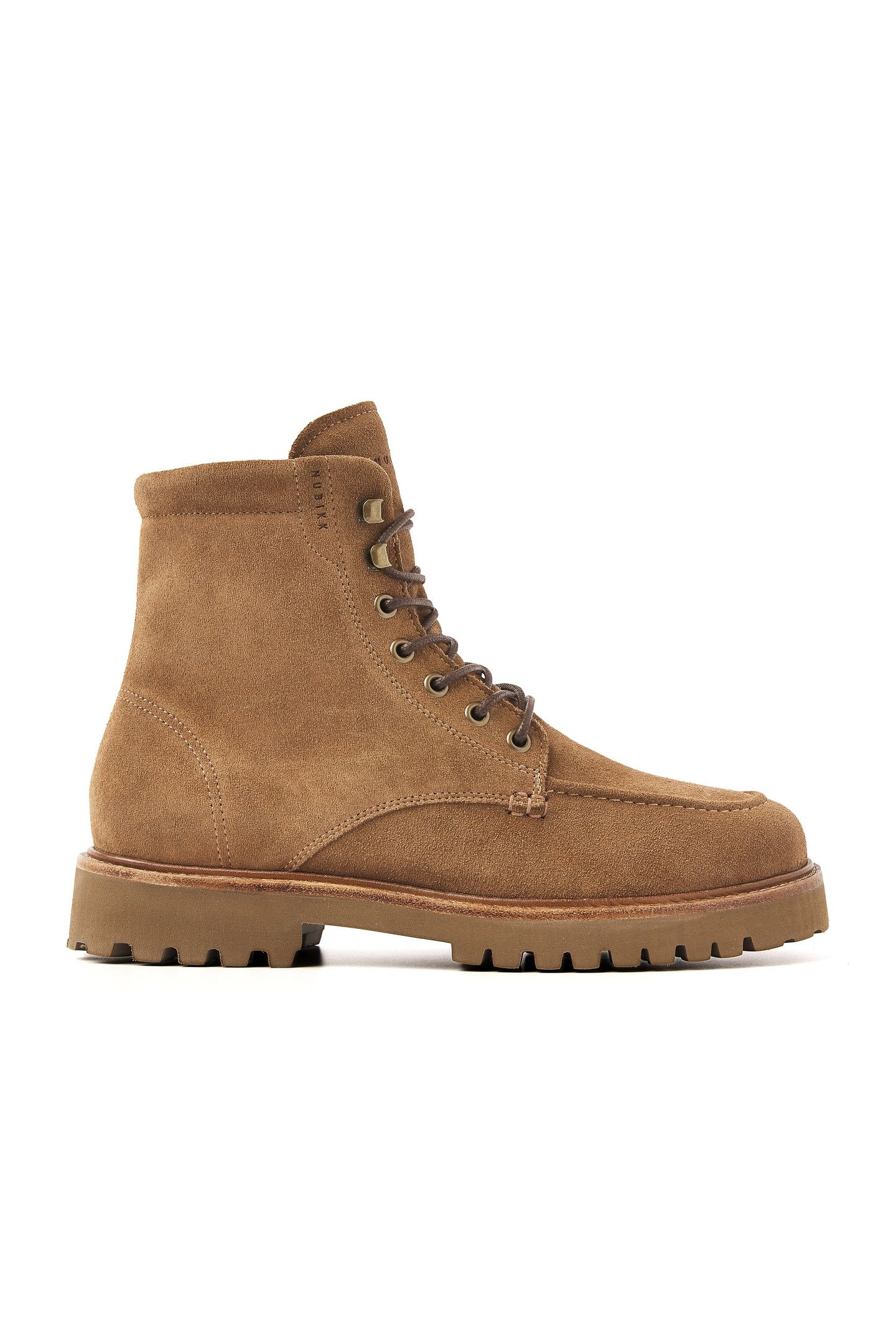 ETHAN HARVEY LT BROWN SUEDE 1