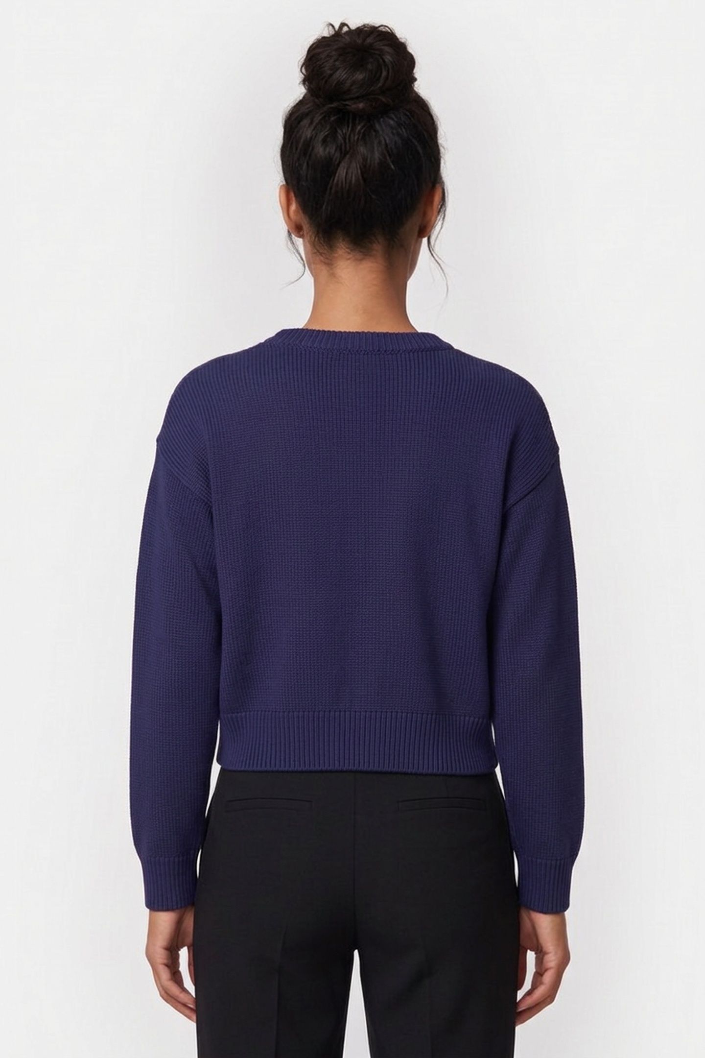 SWEATER CREW NECK DARK BLUE 3