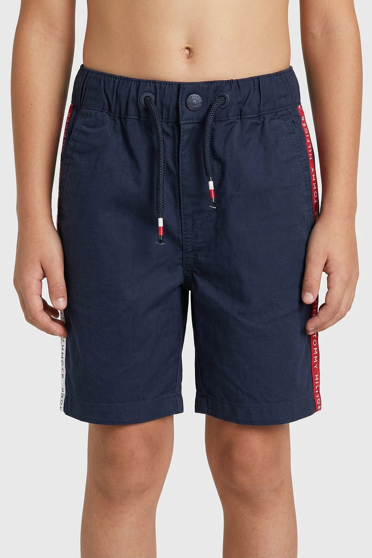 BOYS TOMMY TAPE SHORT TWILIGHT NAVY 1