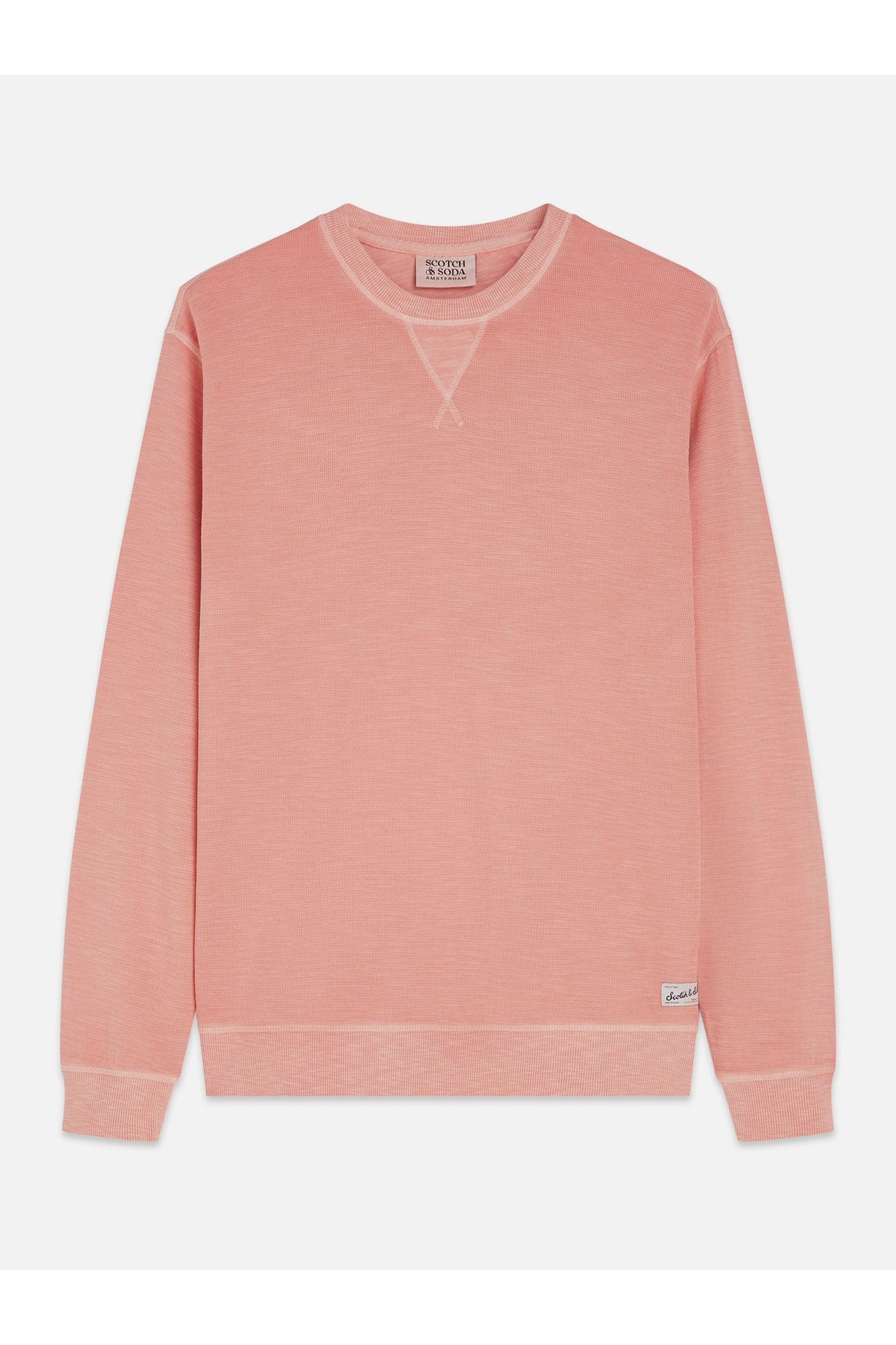 GARMENTDYED REGULARFIT SWEATSHIRT BRIGHT RED 4