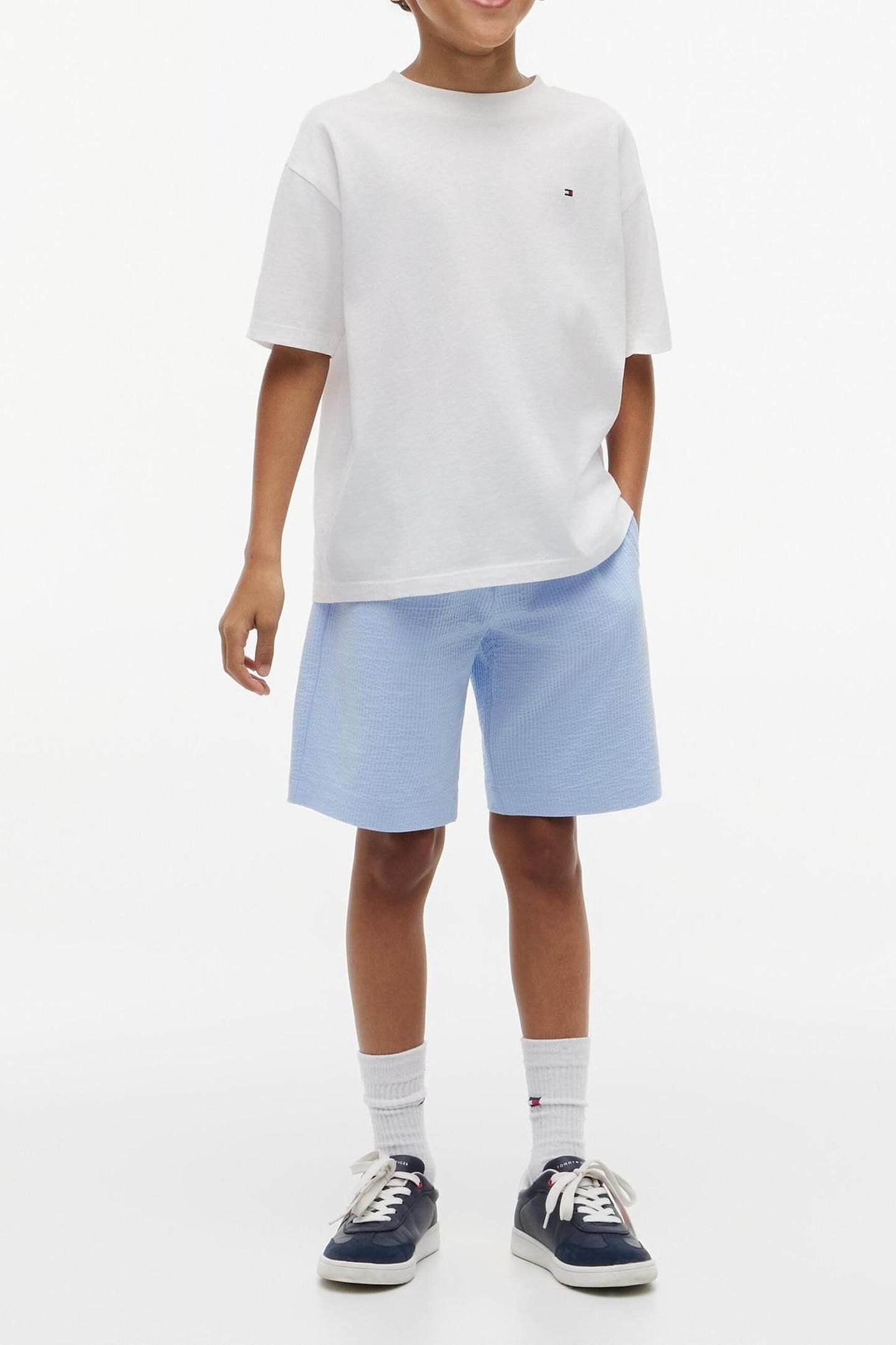 BOYS JERSEY SEERSUCKER SW SWEET BLUE 3