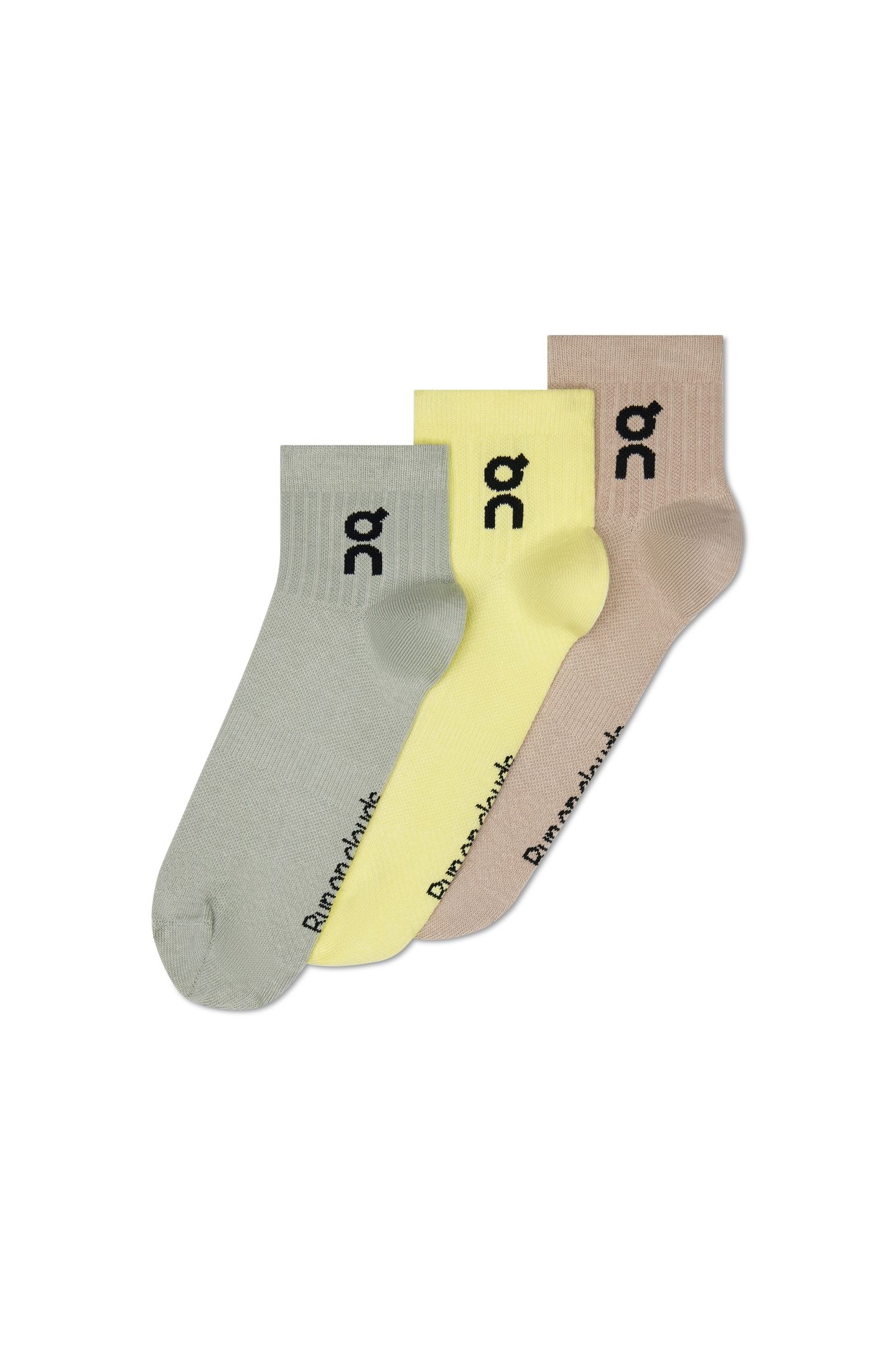 LOGO SOCK MID 3P 1 UNISEX LEMONADE | TIN 1