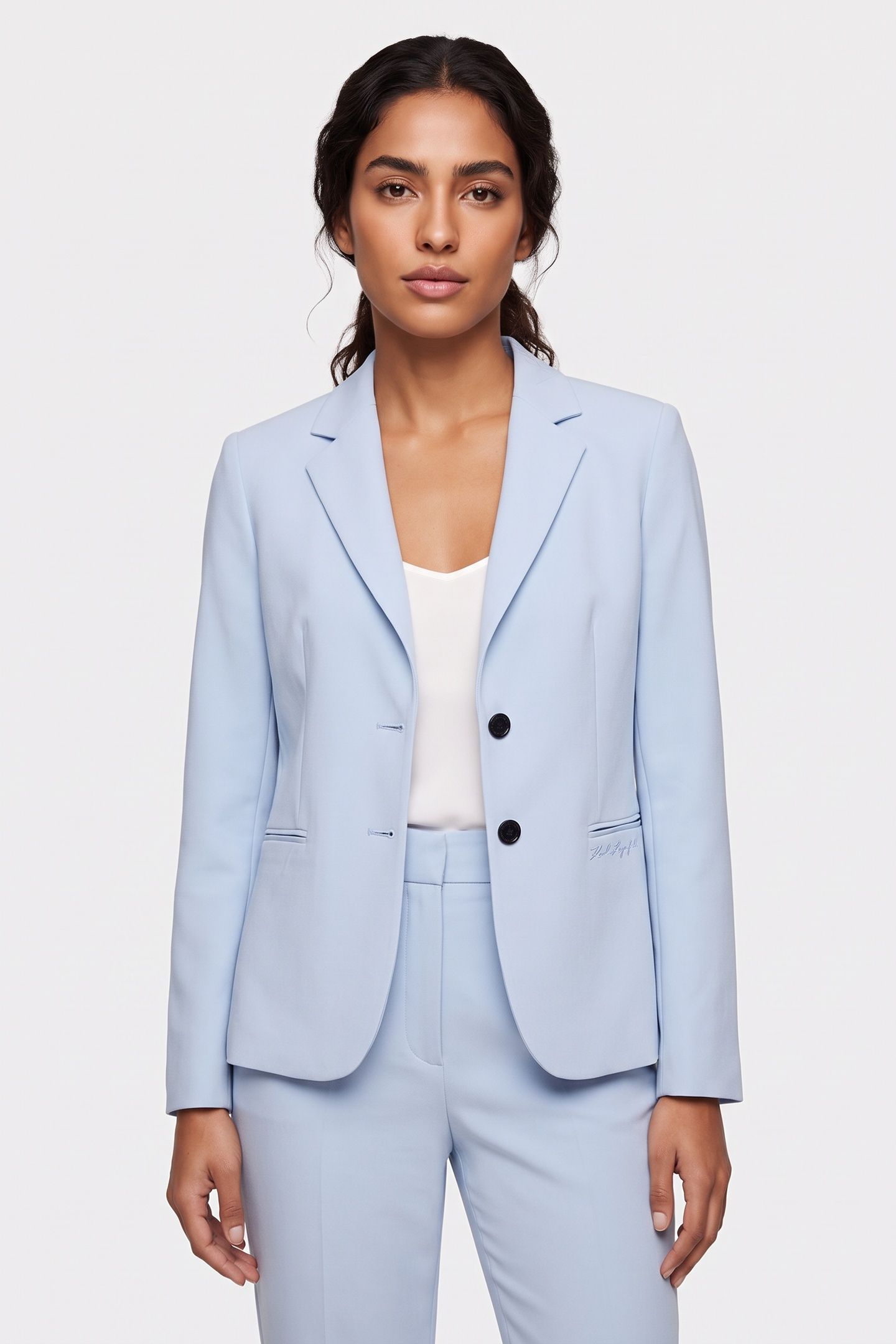 TAILORED BLAZER CASHMERE BLUE 1