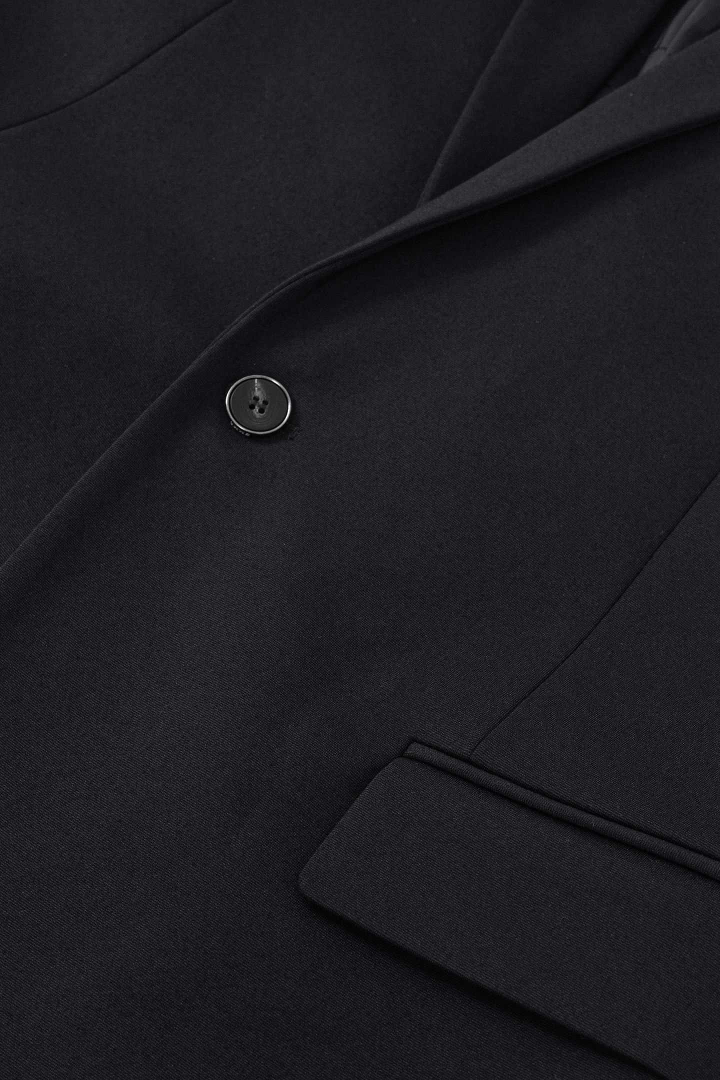 BLACK MILANO KNIT SLIM SUIT JACKET 8