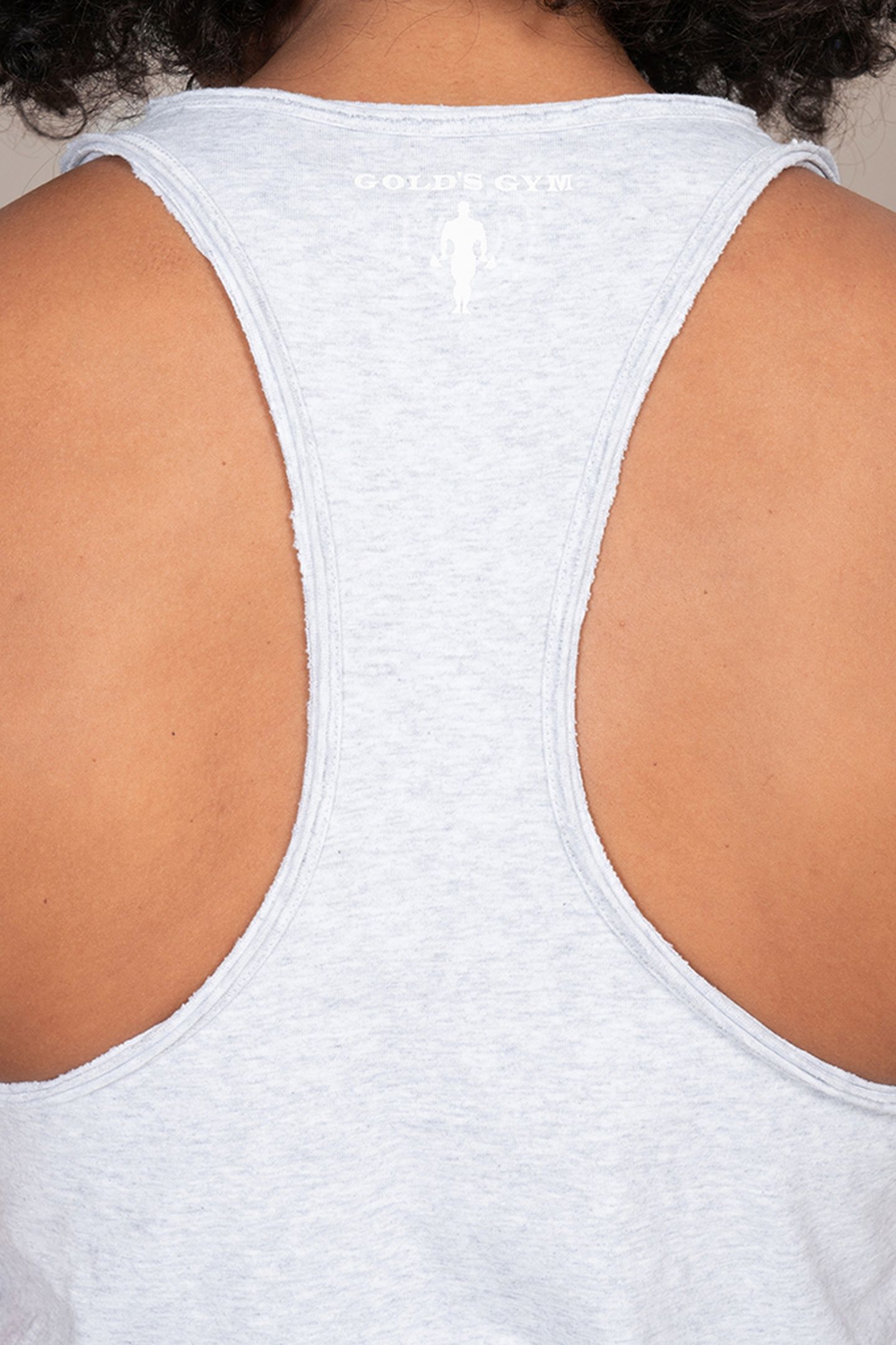 LADIES CLASSIC TANK WEIGHT PLATE GREY 4
