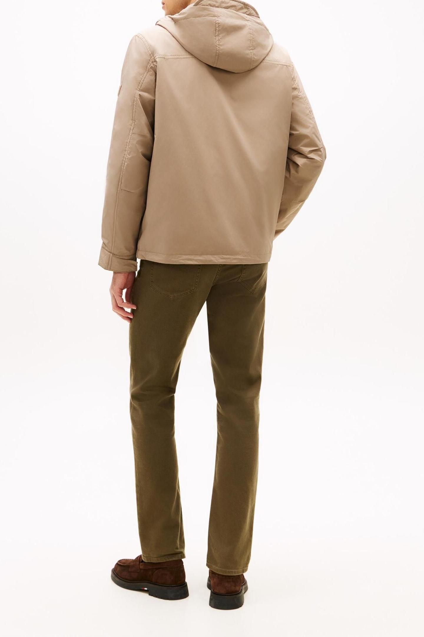 LW PACKABLE HOODED JACKET COASTAL TAUPE 2