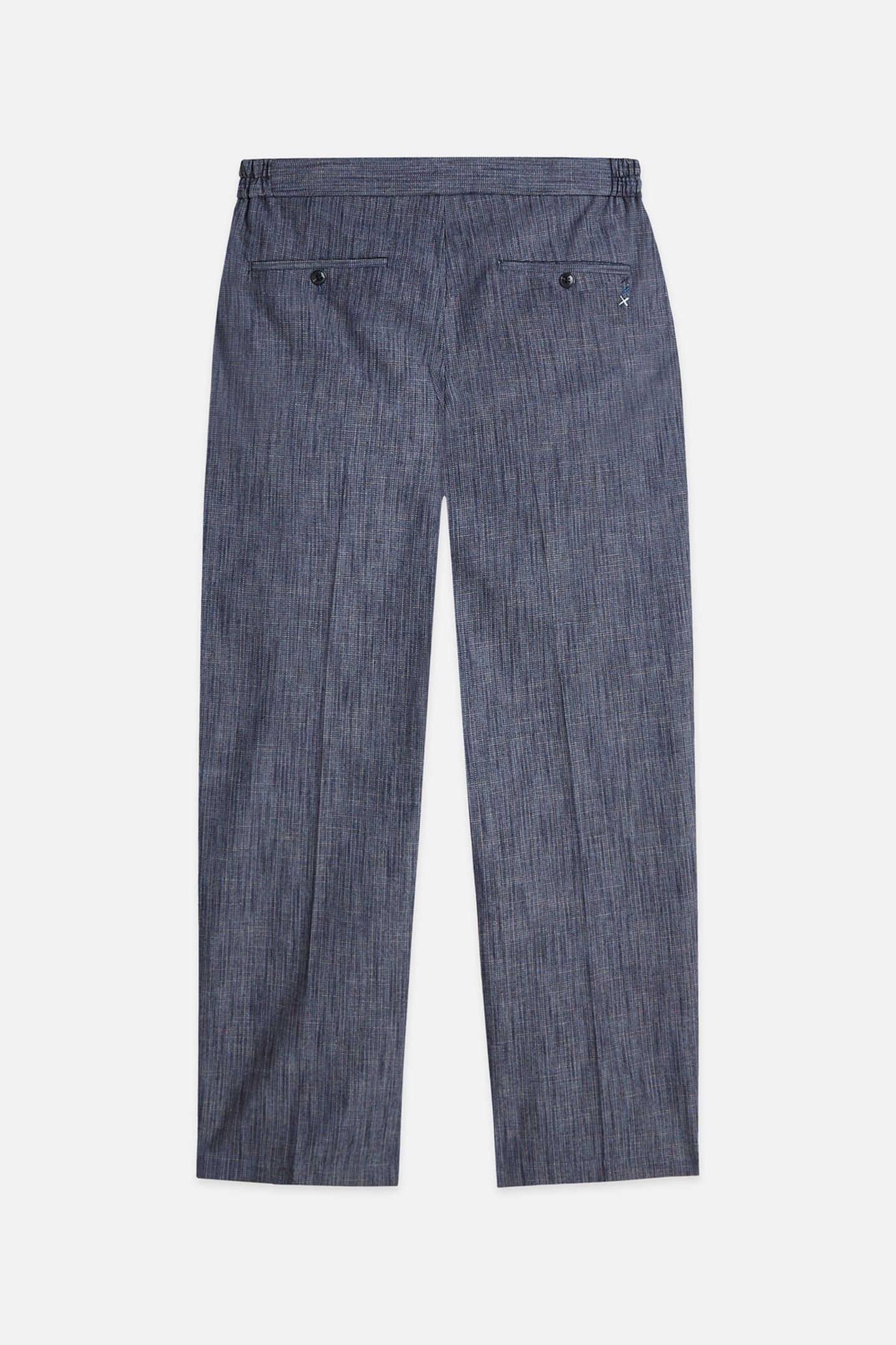 OLIVER PLEATED LINENBLEND RELAXED STRAIGHTFIT JOGGER NAVY 2