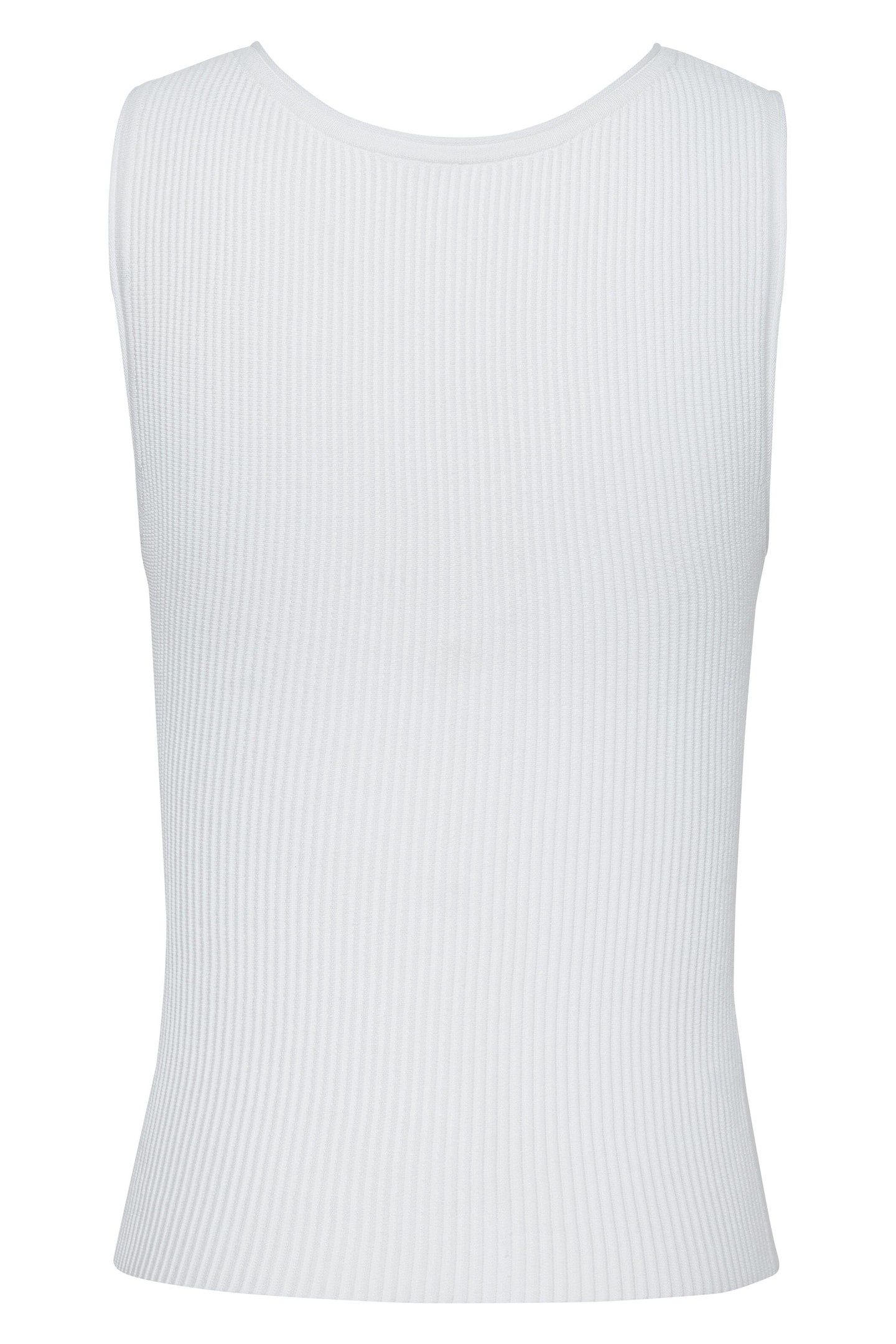 SCULPT OPEN NECK TANK BRILLIANT WHITE 2