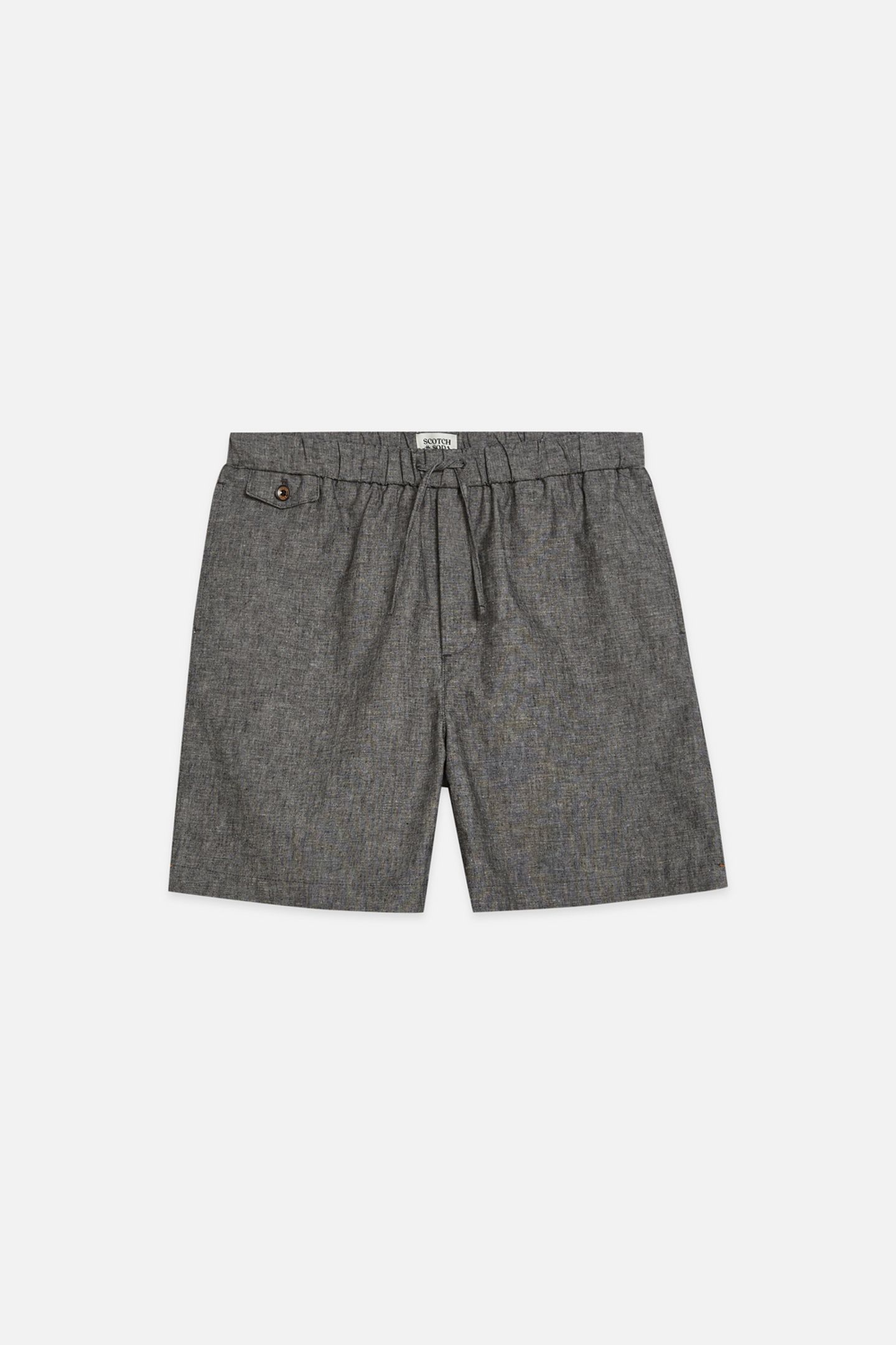 TAILORED LINENBLEND SHORTLENGTH BERMUDA SHORTS BLACK 4
