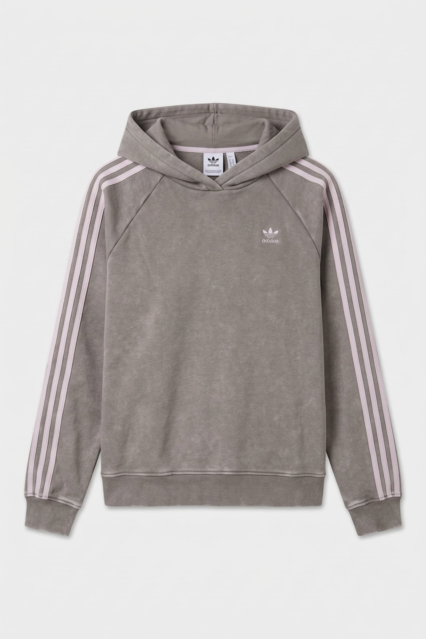 WASH HOODIE GREY THREE 3