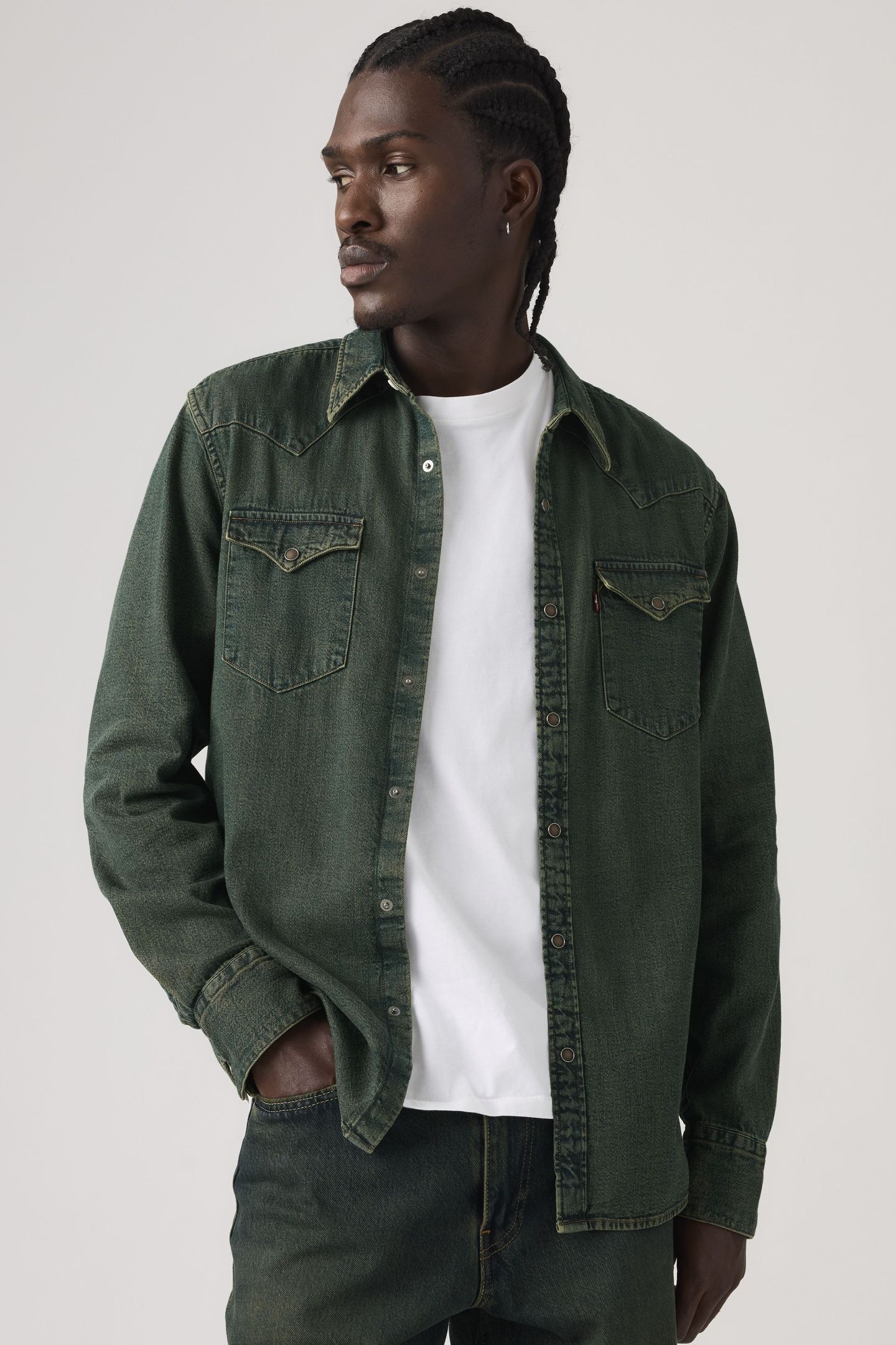 BARSTOW STANDARD FIT WESTERN SHIRT 1