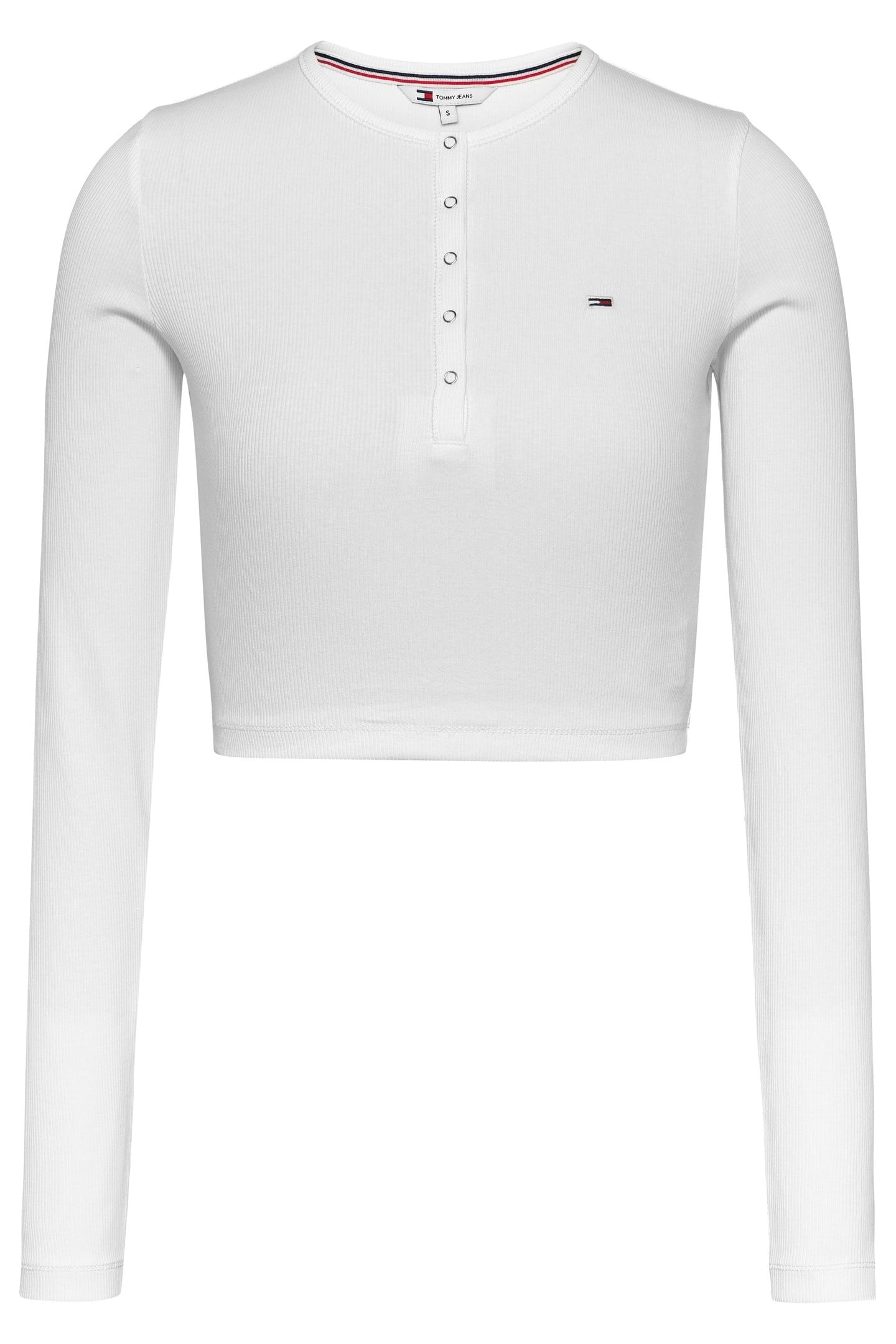 TJW CRP HENLEY TOP WHITE 1