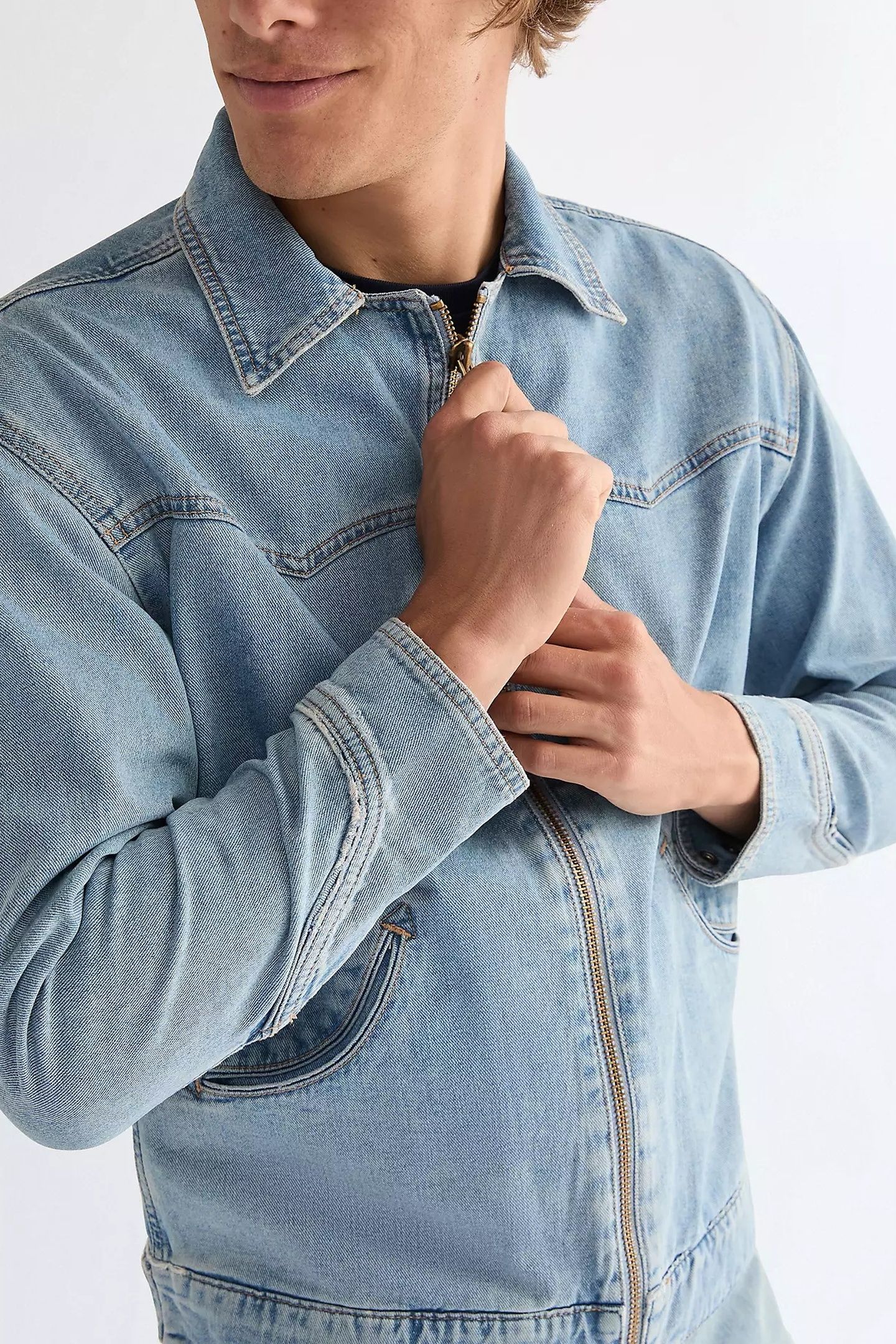TRAILRIDER JACKET DOVE WING DENIM BLUE 4