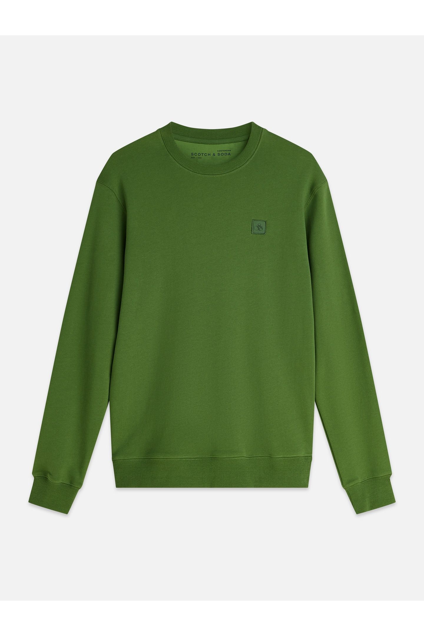 SEASONAL CORE LOGO BADGE REGULARFIT SWEATSHIRT DARK GREEN 1