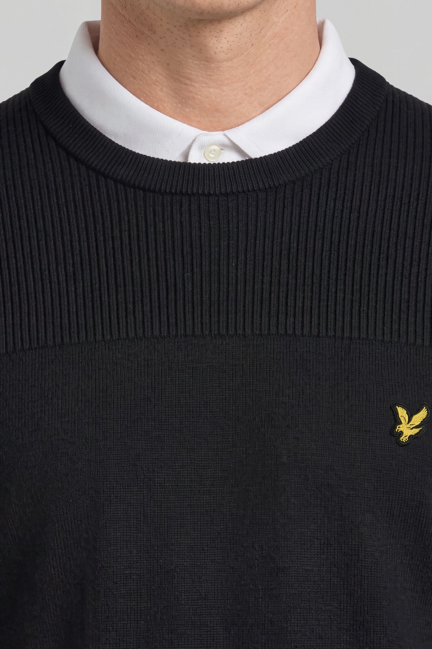GOLF 1874 CREW NECK PULLOVER JET BLACK 8