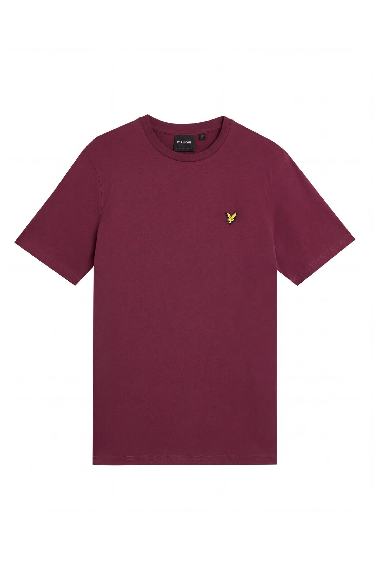 PLAIN T-SHIRT RICH BURGUNDY 4