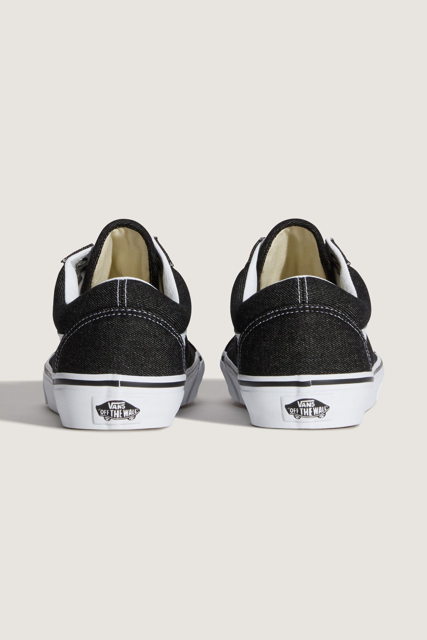 UNISEX OLD SKOOL DENIM BLACK/TRUE WHITE 4