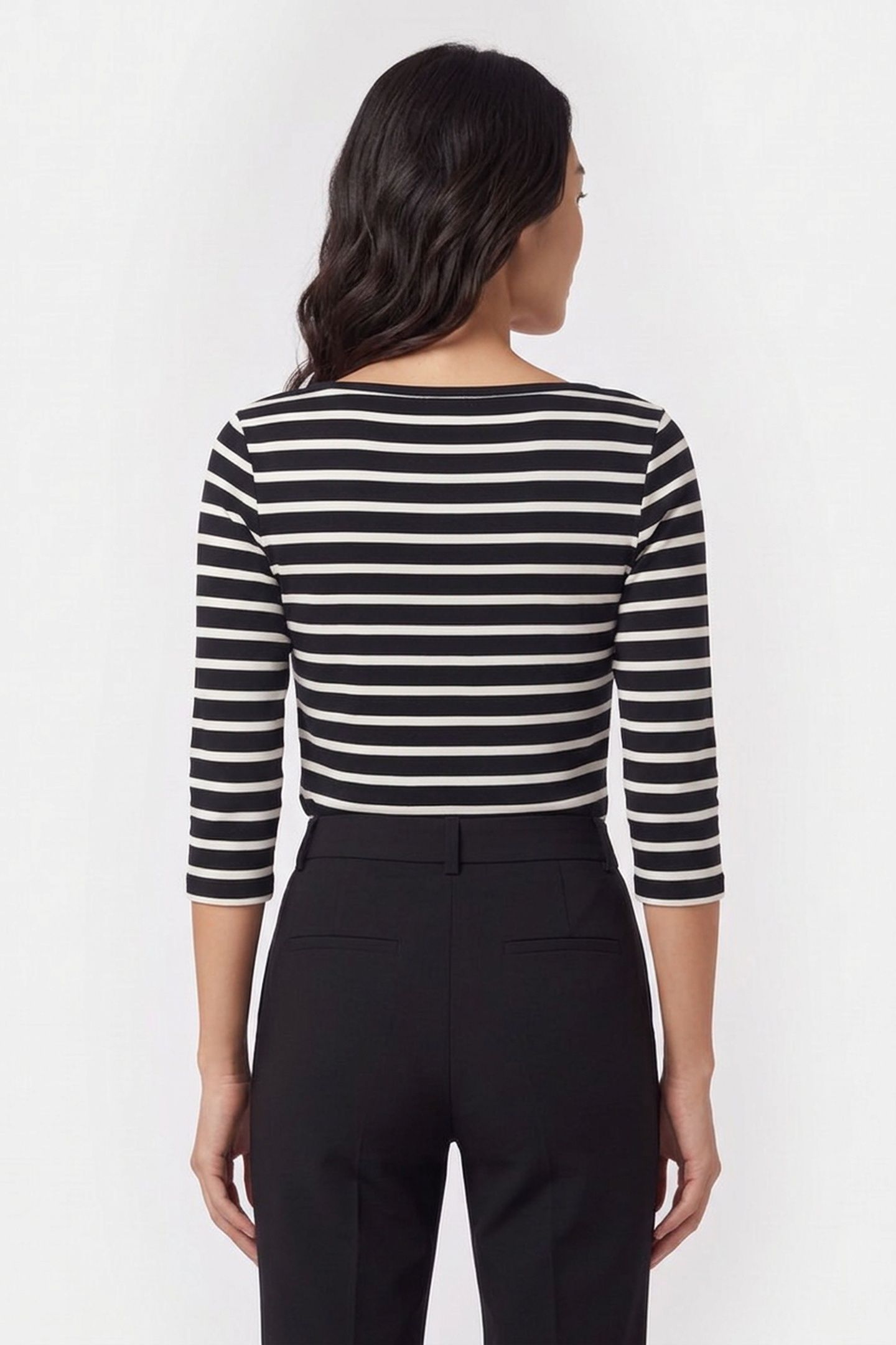 NEW CODY SLIM BOAT-NECK BRETON/DESERT SKY/ECRU 2