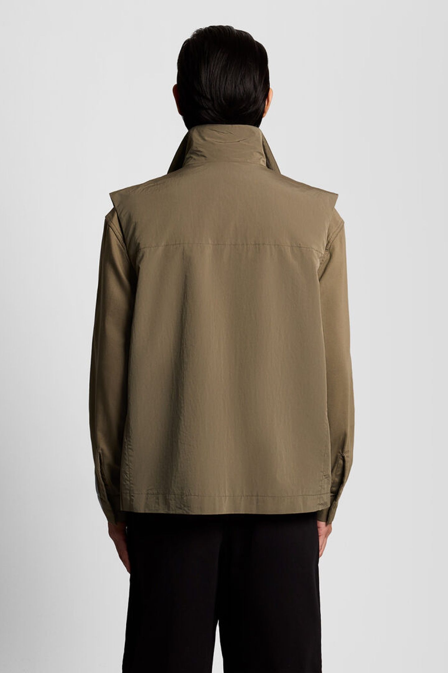 LIGHTWEIGHT RIPSTOP GILET KHAKI ASH 2