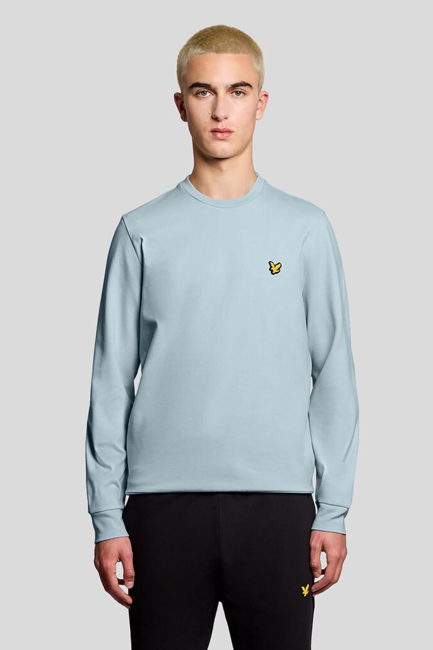 CREW NECK FLY FLEECE BLUE LAGOON 1