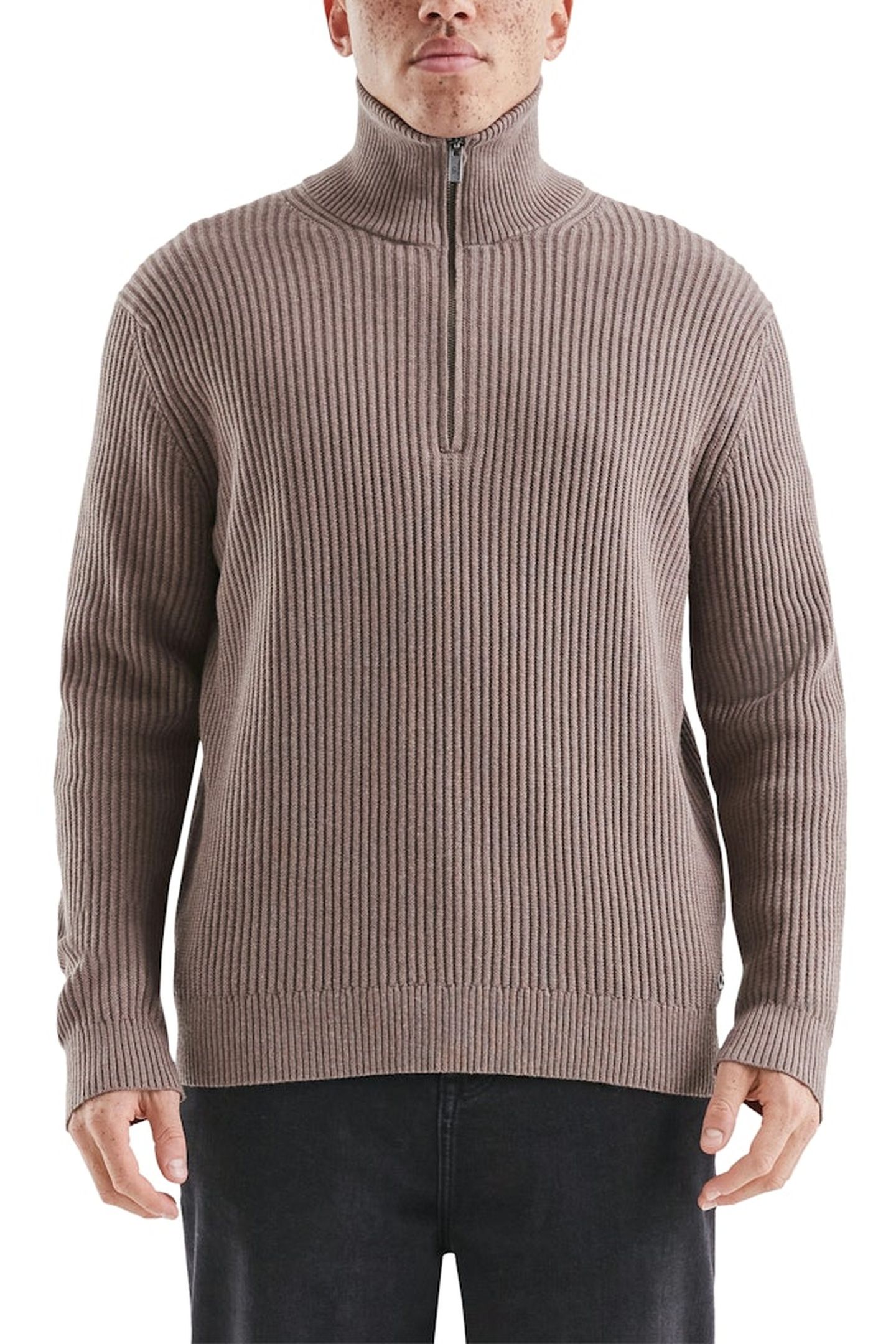 S.OLIVER-QS PULLOVER BROWN 1
