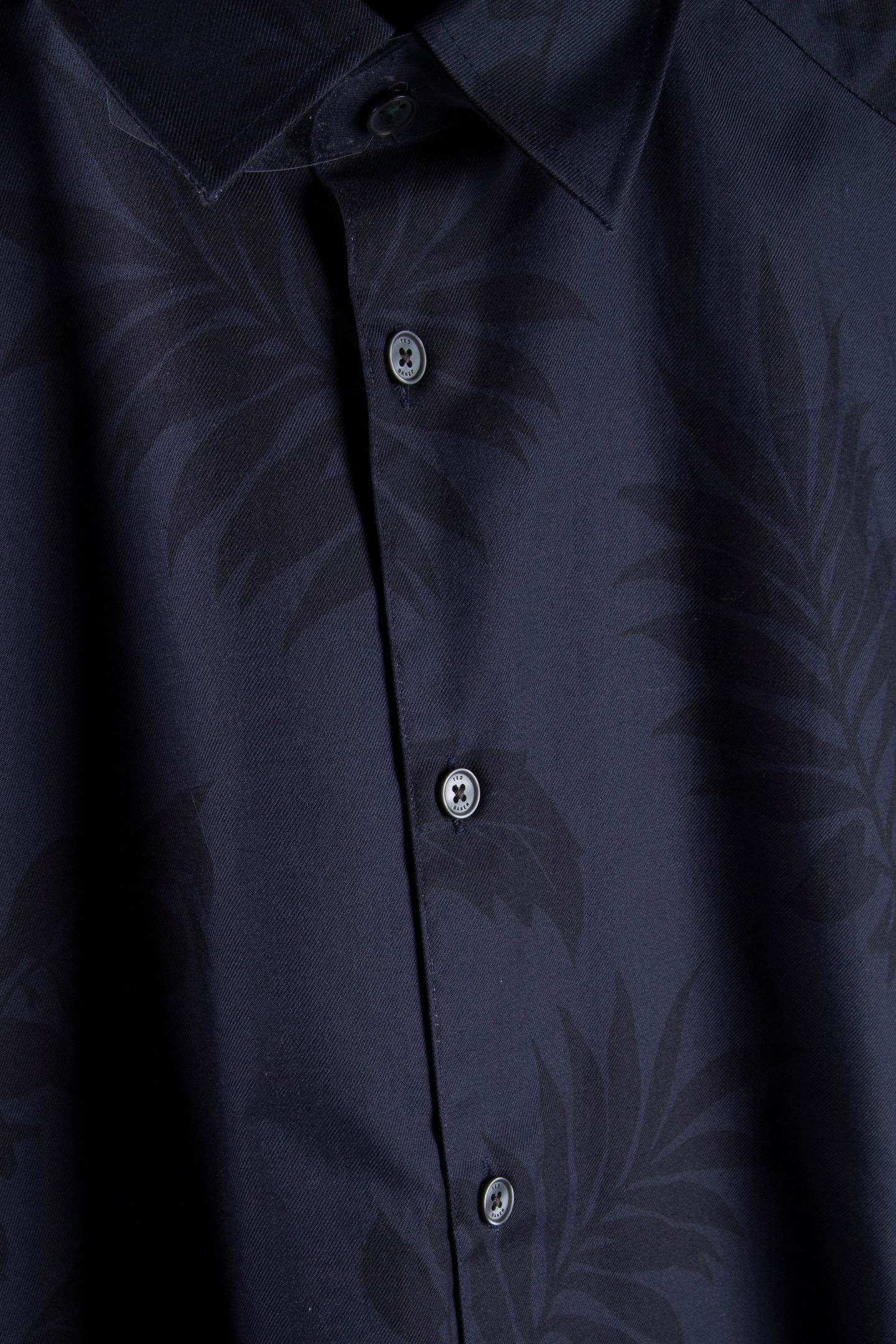 BARRIT LS REGULAR FLORAL PRINT SHIRT NAVY 4