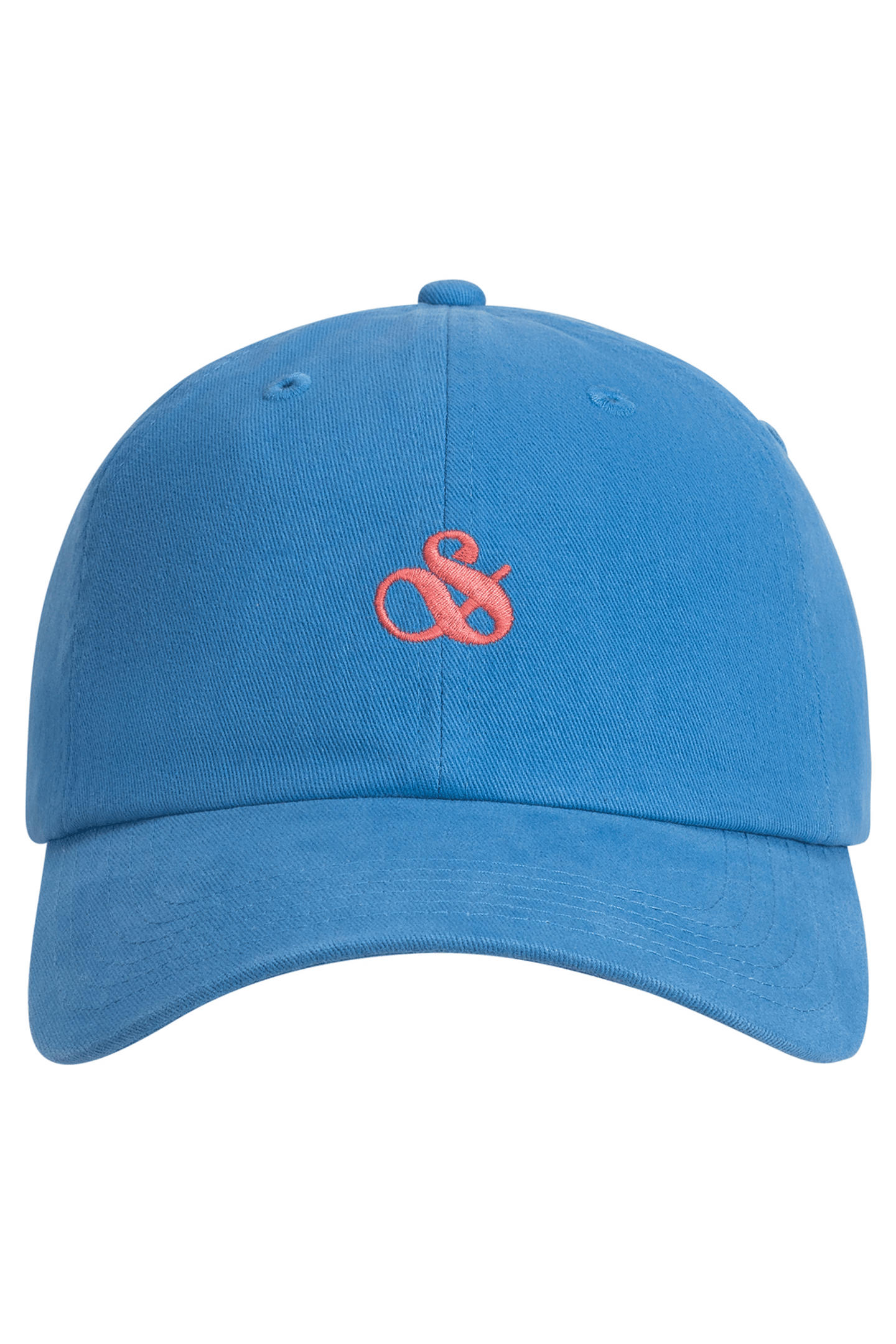 UNISEX COTTON ADJ CAP BLUE 1