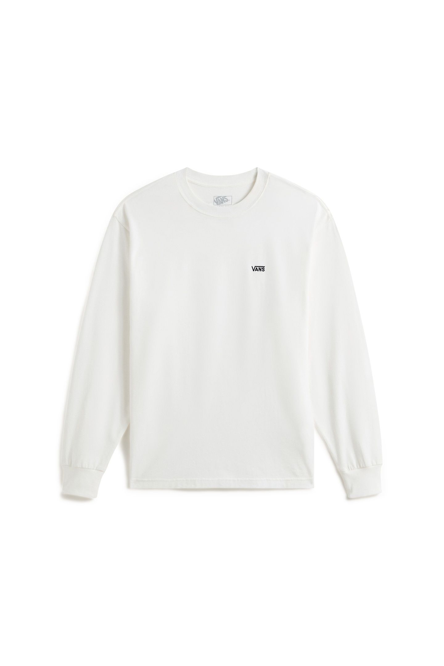 LEFT CHEST II LOOSE LS TEE WHITE 2