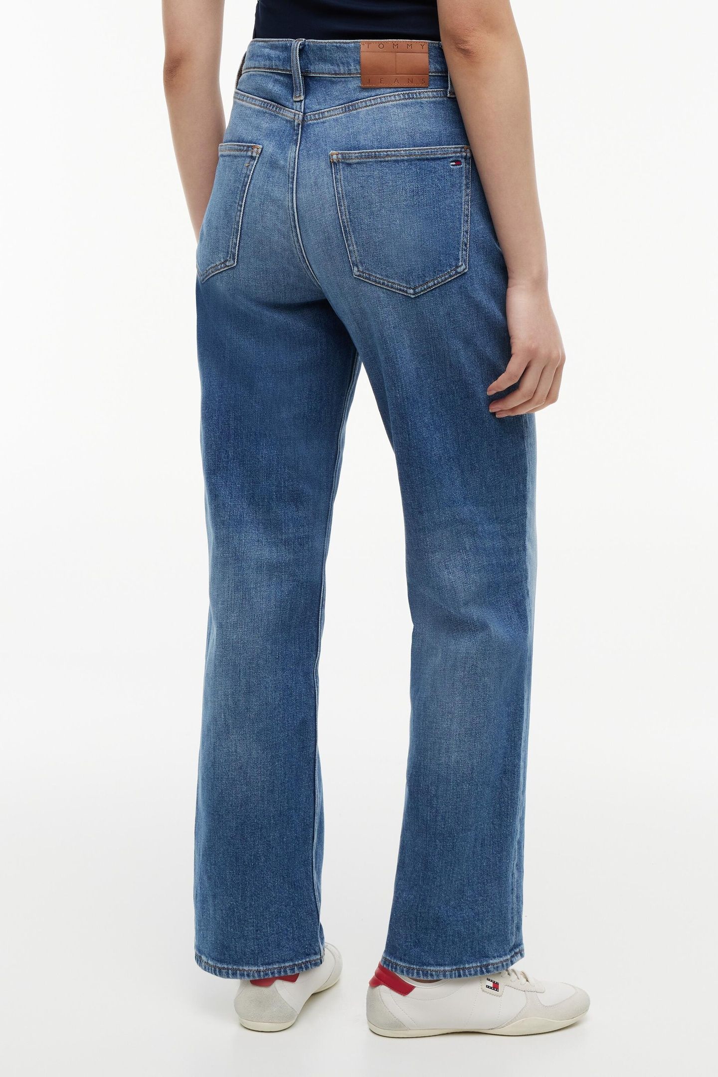LAYLA HIGH RISE SLIM STRAIGHT BI DENIM MEDIUM 2
