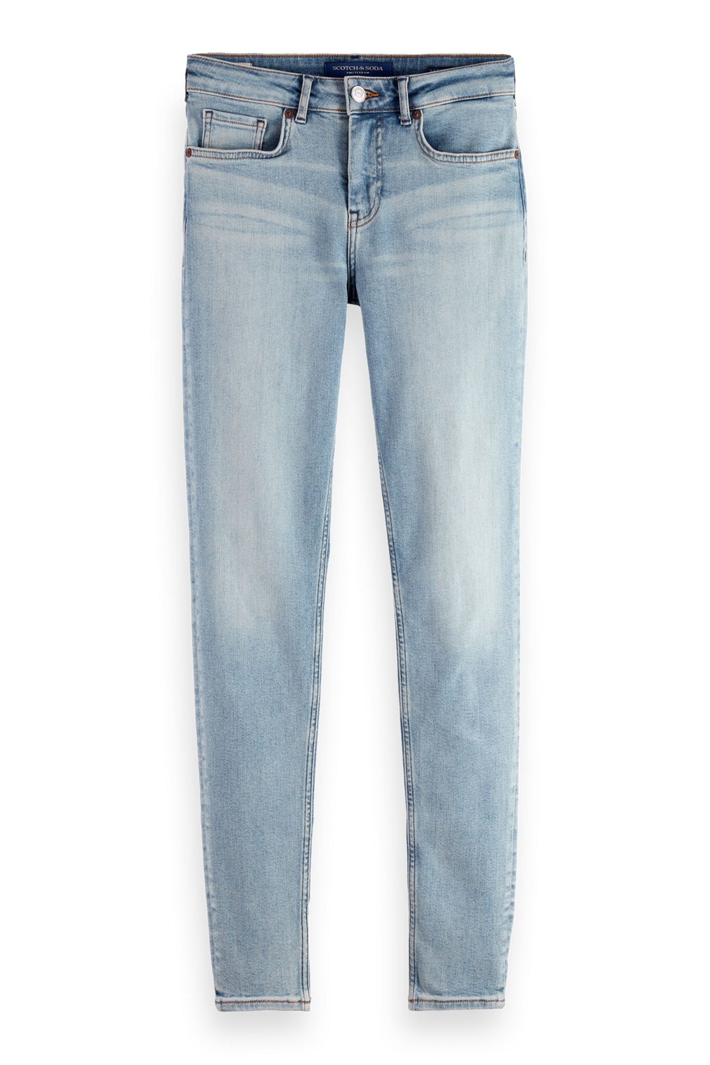 CORE BOHEMIENNE MID RISE SKINNY JEANS - BLUE MIND 1