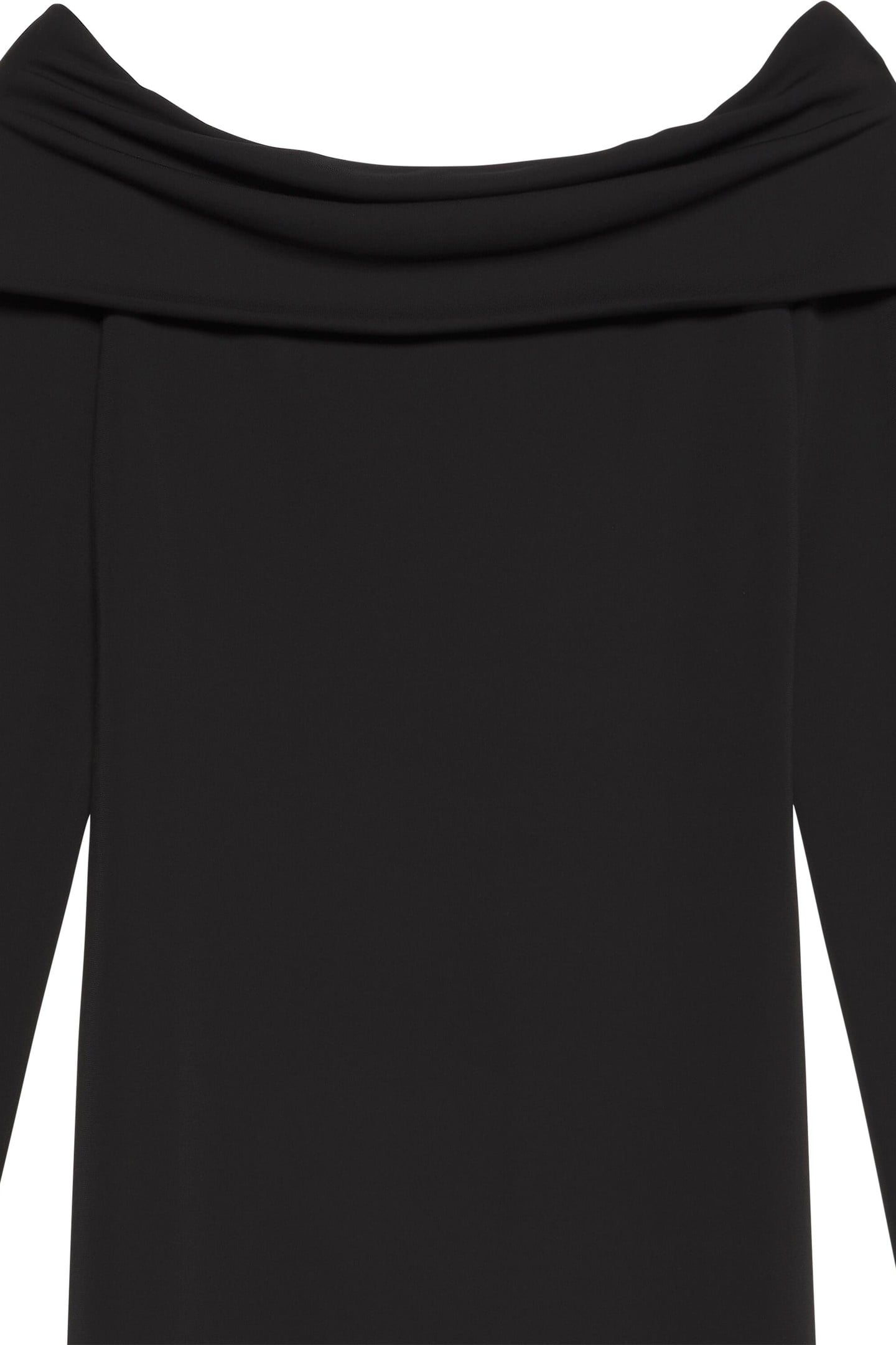 OFF SHOULDER REFINED DRESS BLACK 3