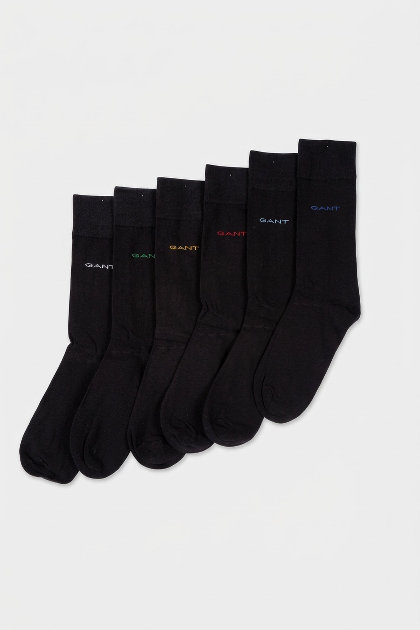 SOFT COTTON SOCKS 6-PACK BLACK 3
