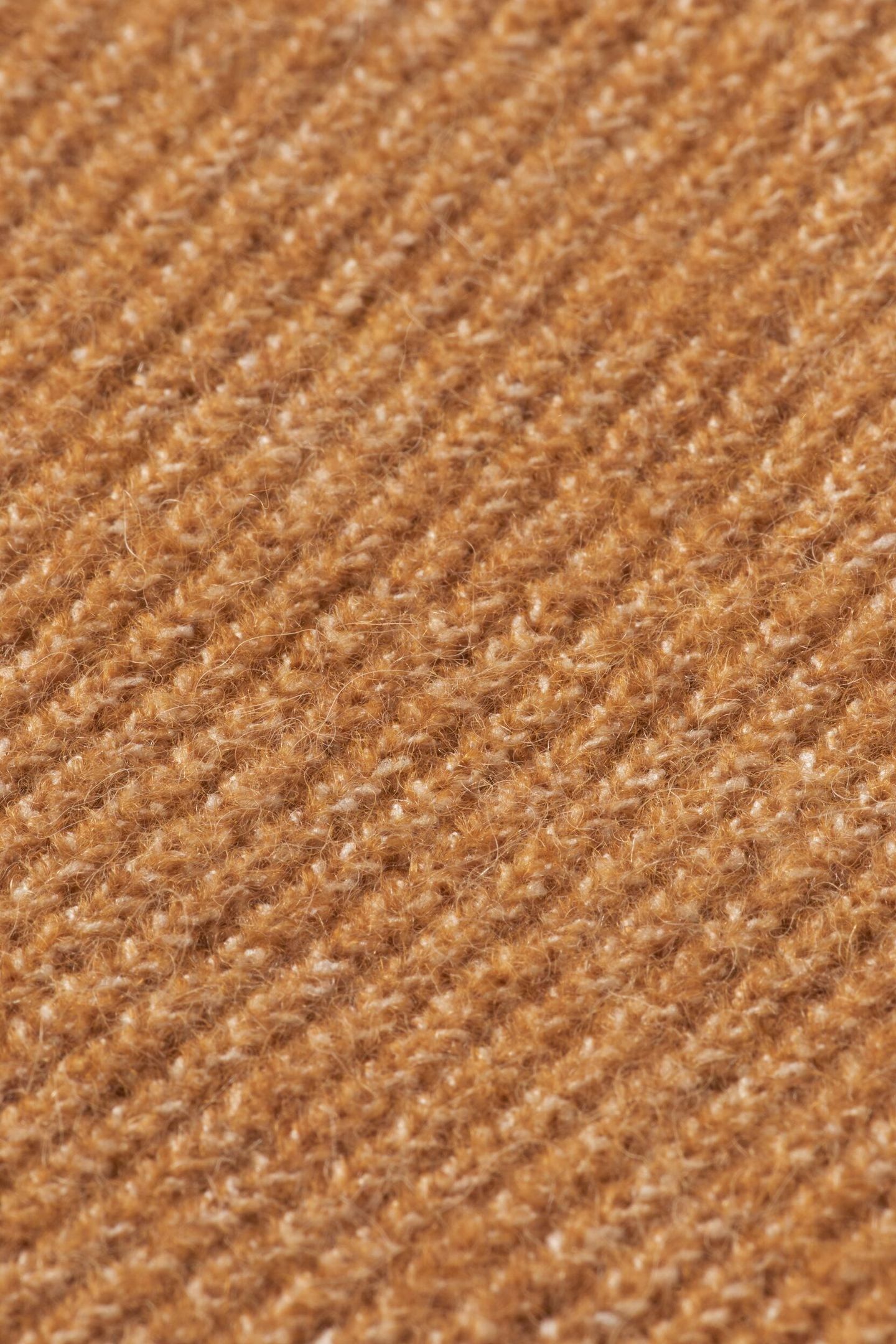 FUZZY RELAXED CARDIGAN TOBACCO MELANGE 7