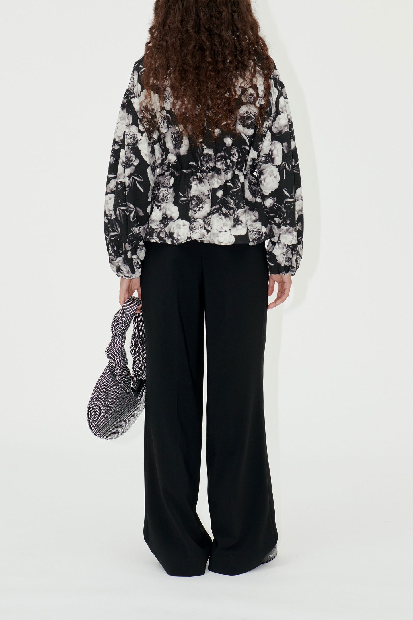 TONI TOP LONG SLEEVE METALIZED PEONIES 2
