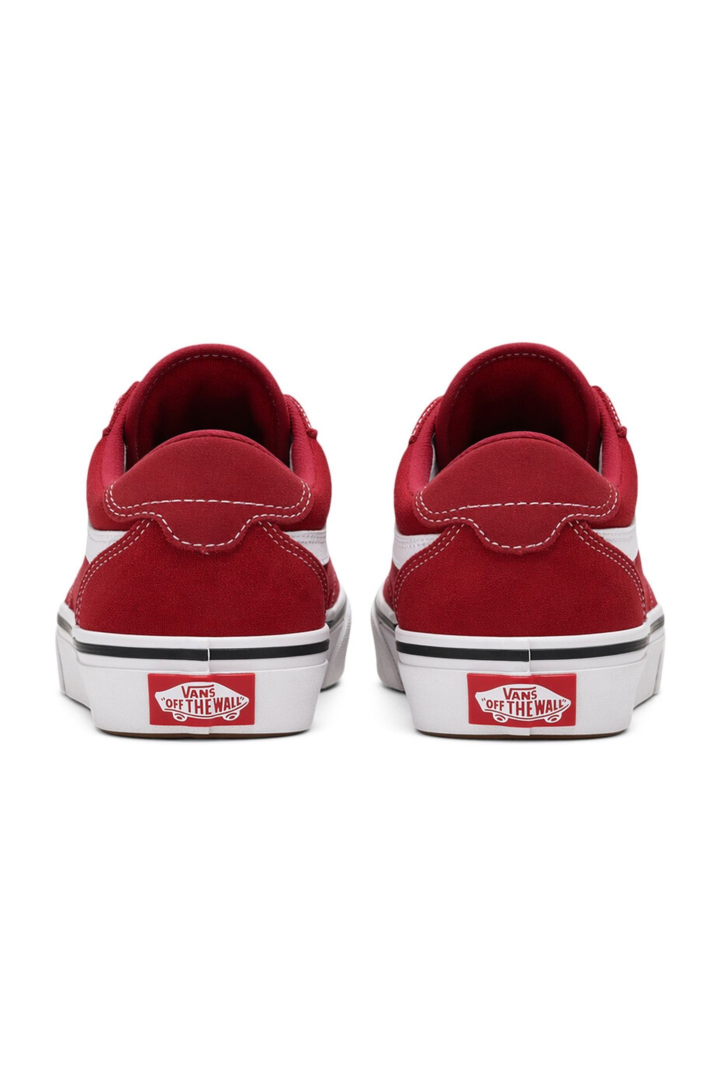 JUNIOR BROOKLYN LS SUEDE/CANVAS SUNSET RUBY 5