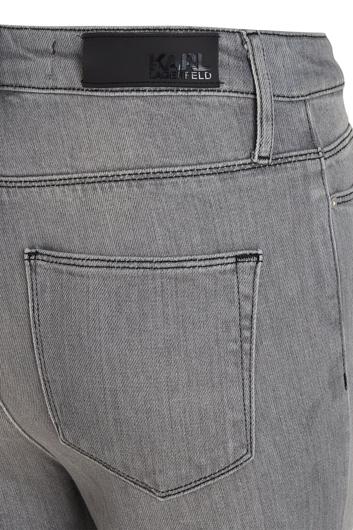 SKINNY LOGO DENIM GREY DENIM 3