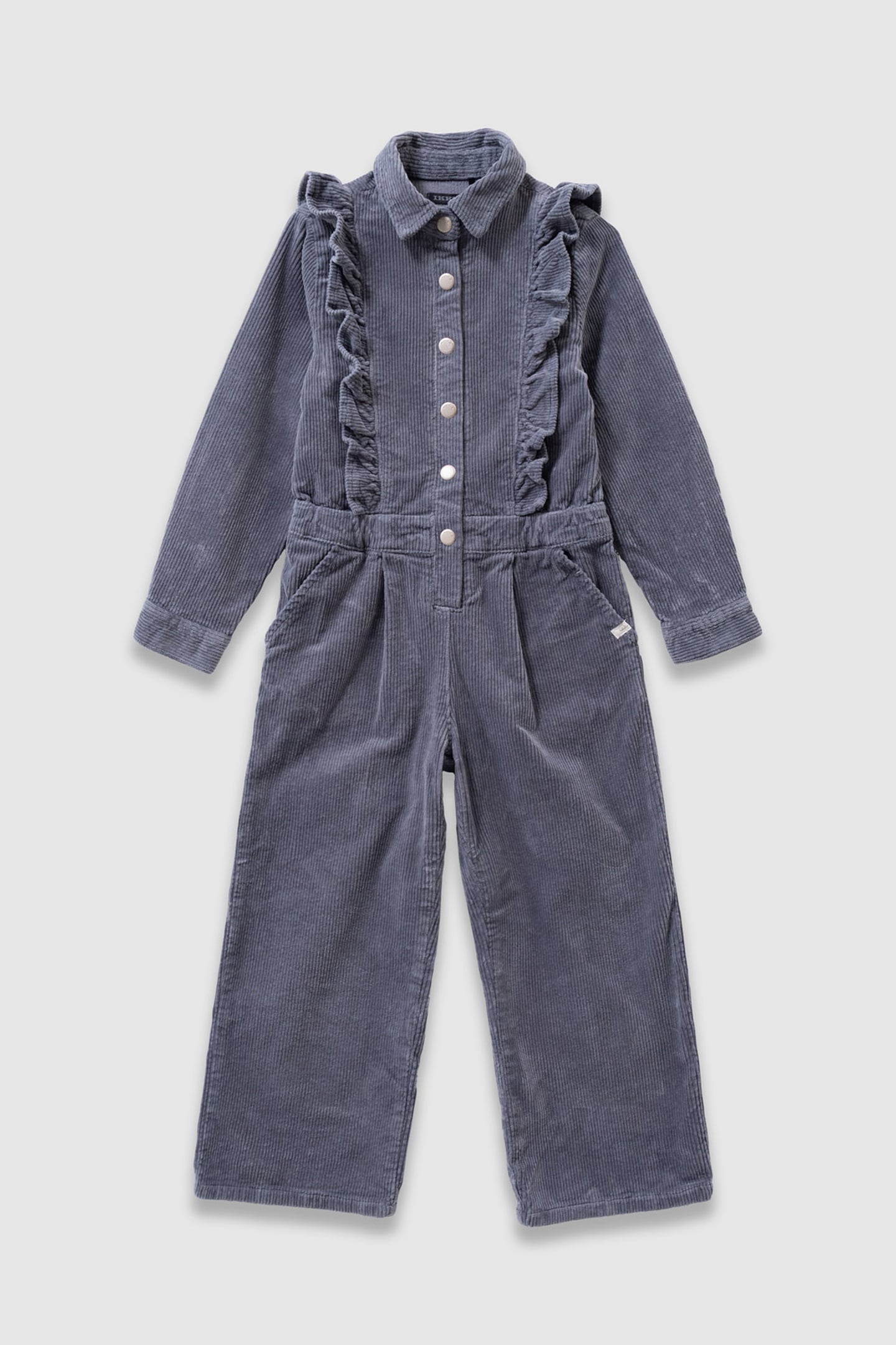 GIRLS’ BLUE CORDUROY JUMPSUIT 1