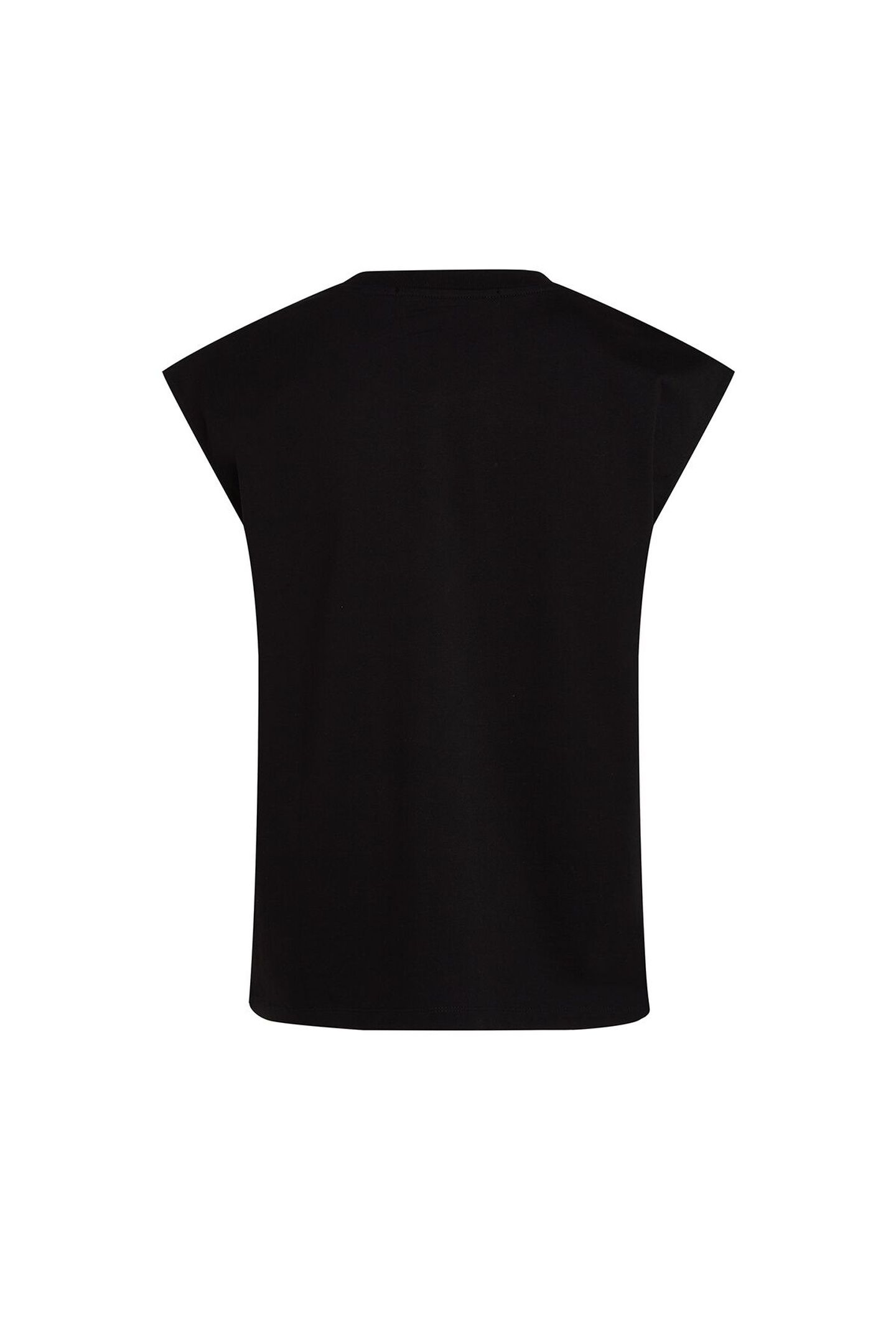 SIGNATURE HEM TANK TOP BLACK 5