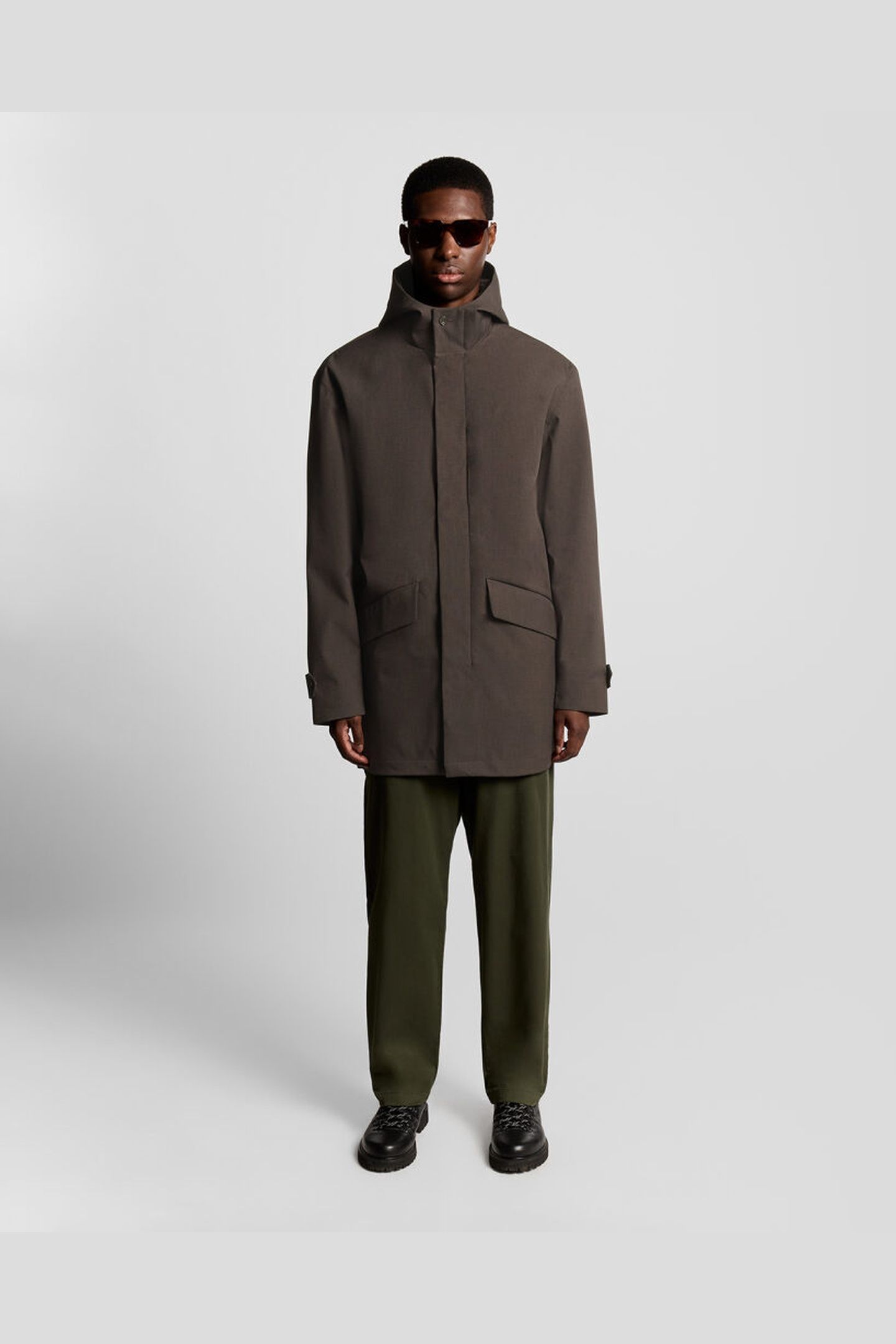 MILITARY PARKA CHARCOAL MARL 3