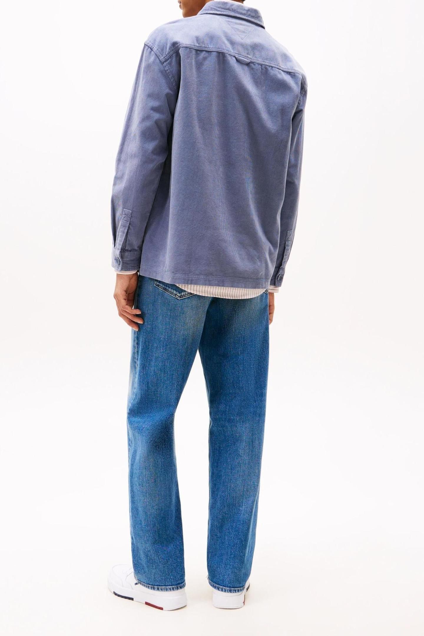 TJM BRICK CORD OVERSHIRT BLUE MOMENT 3