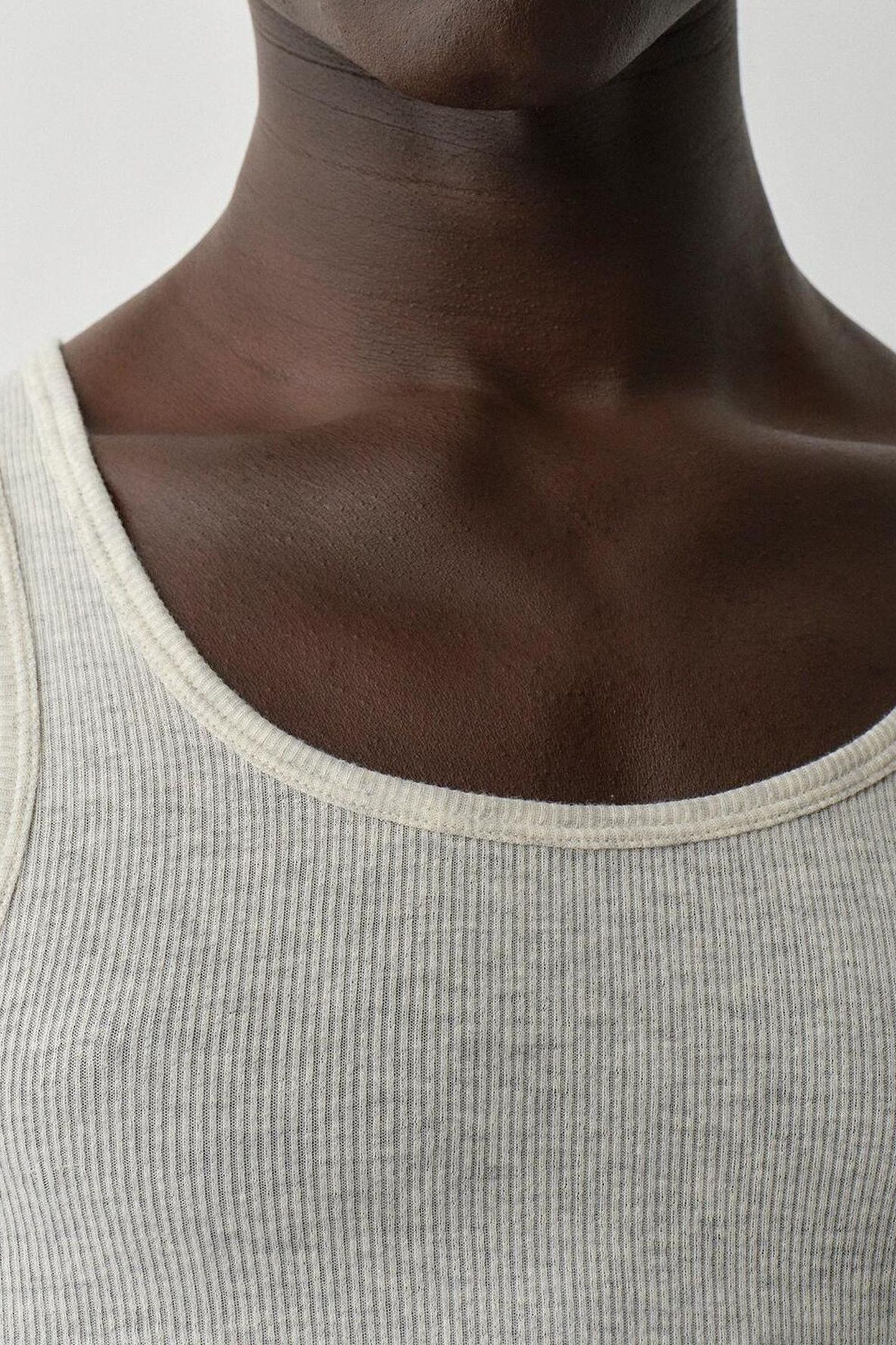 WALTER TANK TOP OYSTER MELANGE 5