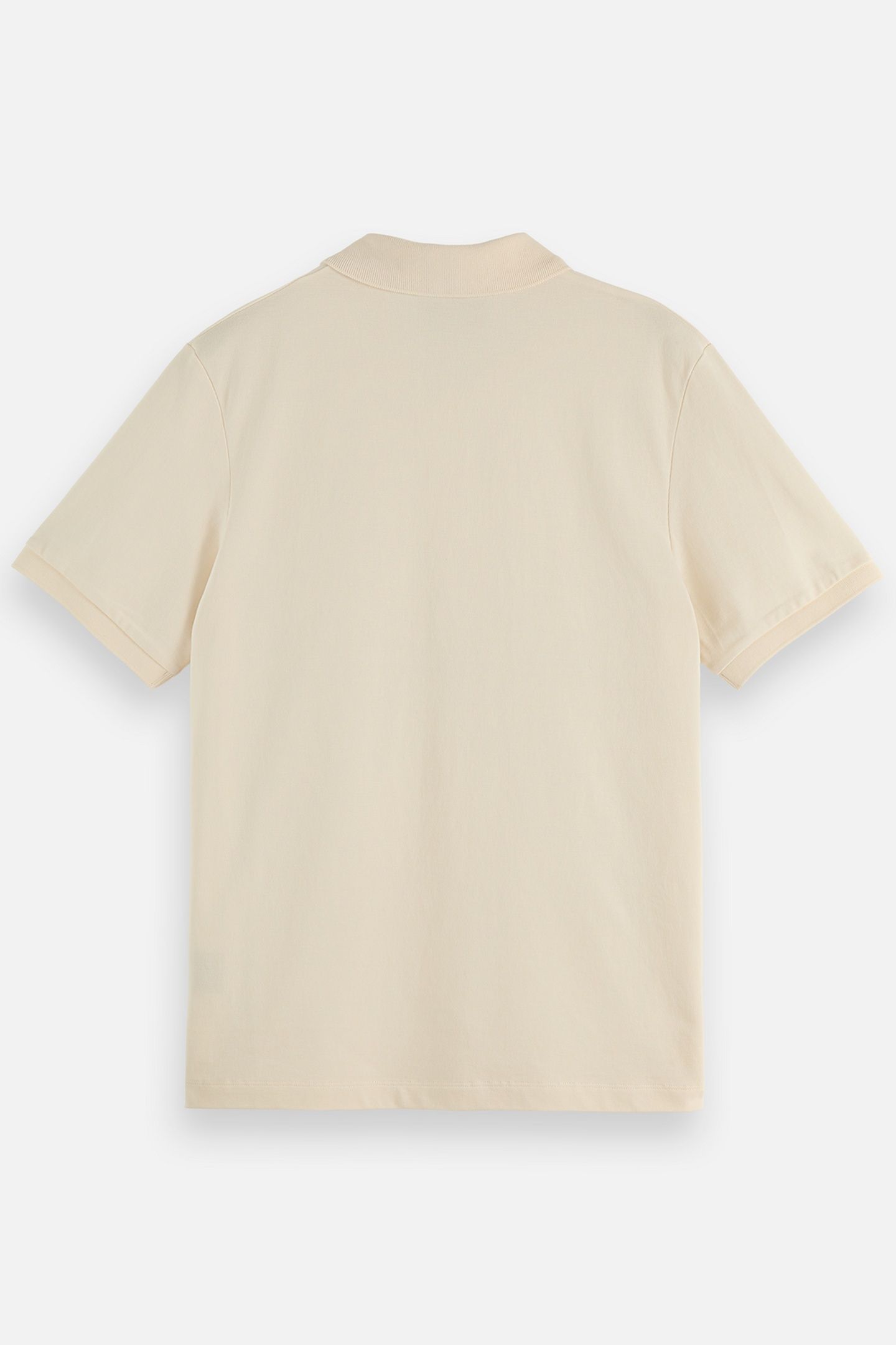 SEASONAL CORE PIQUE CHEST LOGO POLO LIGHT BEIGE 2