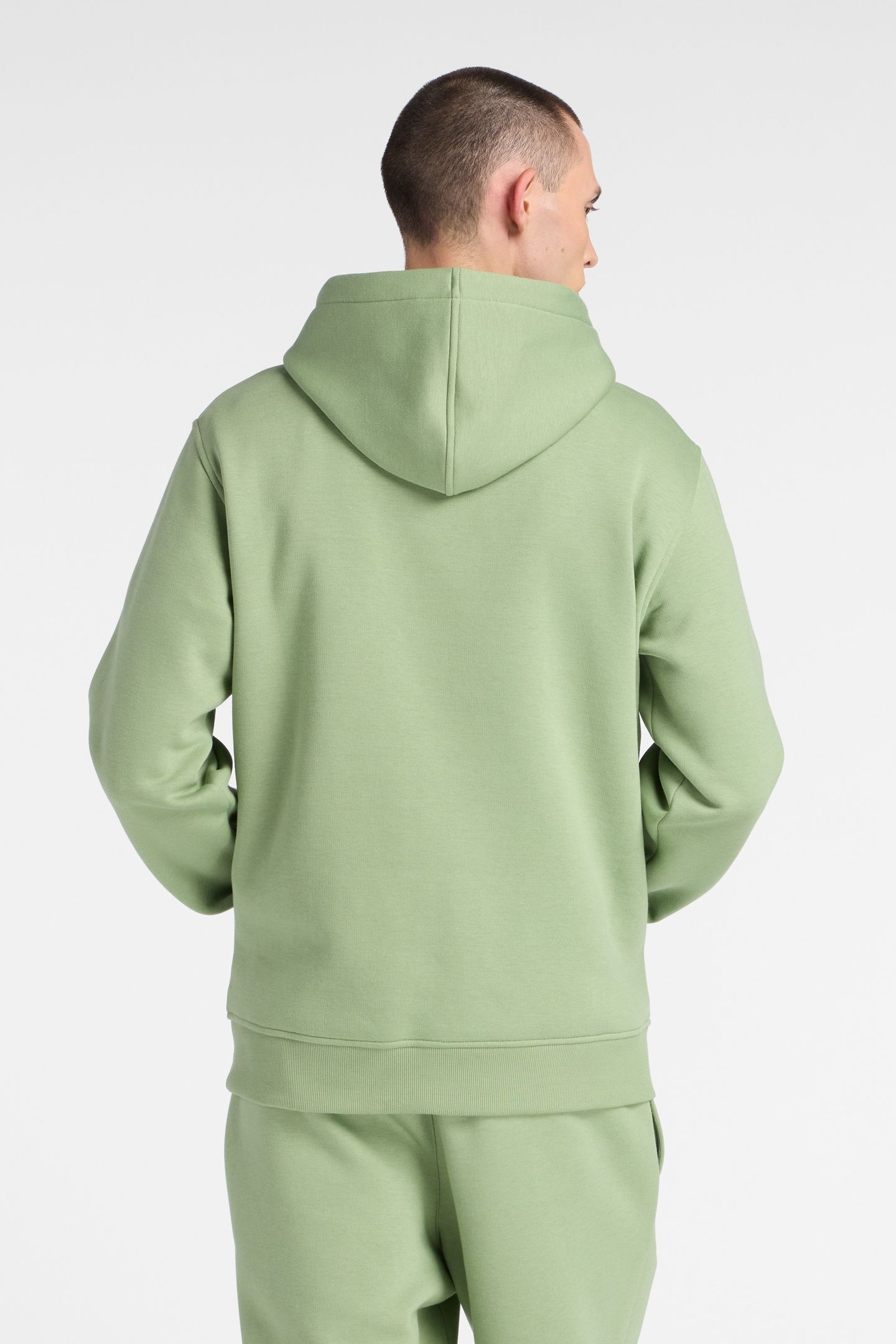 SPORT CORE BRUSHED HOODIE OREGANO 2