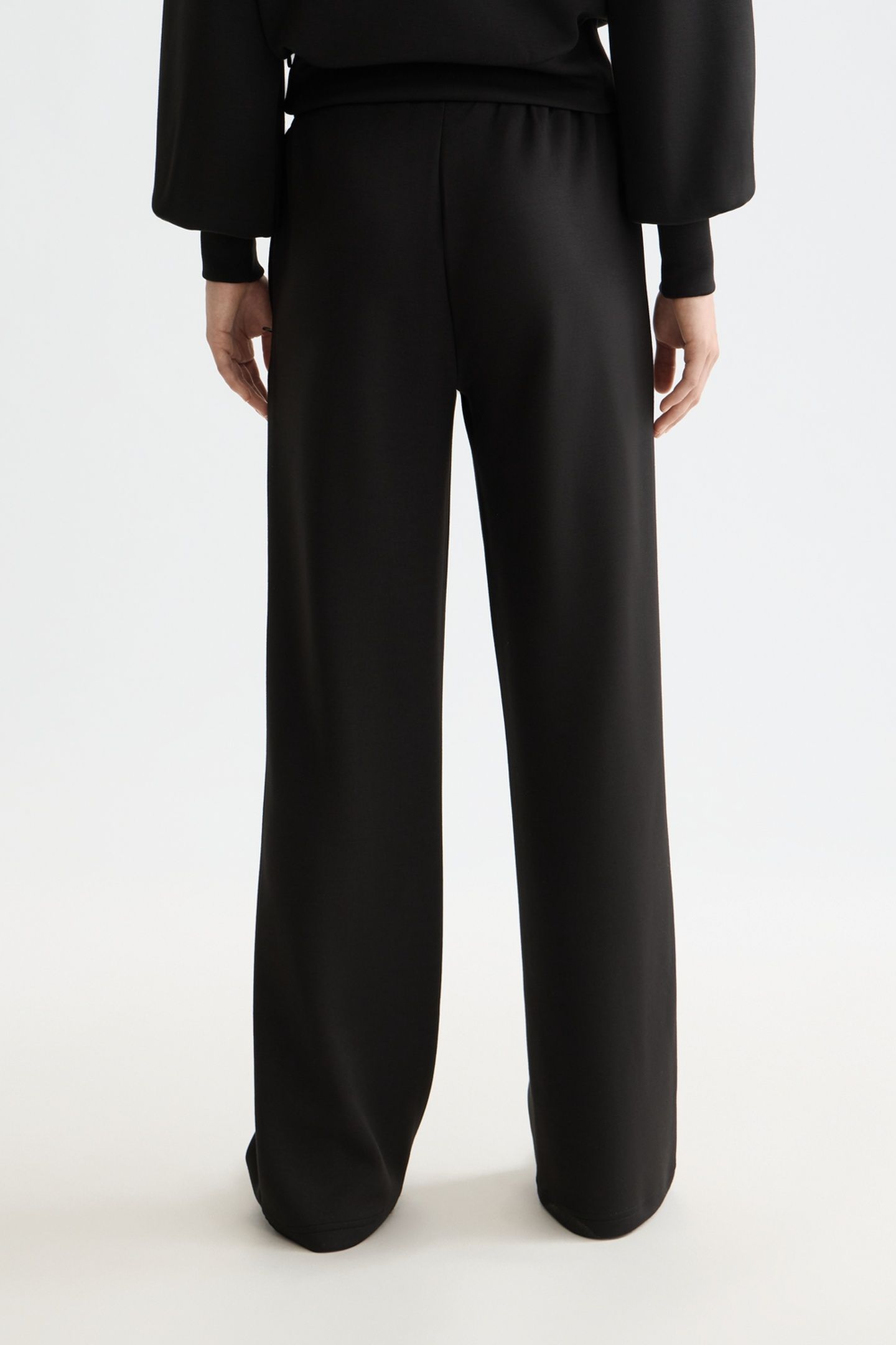 CORE MODAL STRAIGHT LEG SWEAT PANT BLACK 2