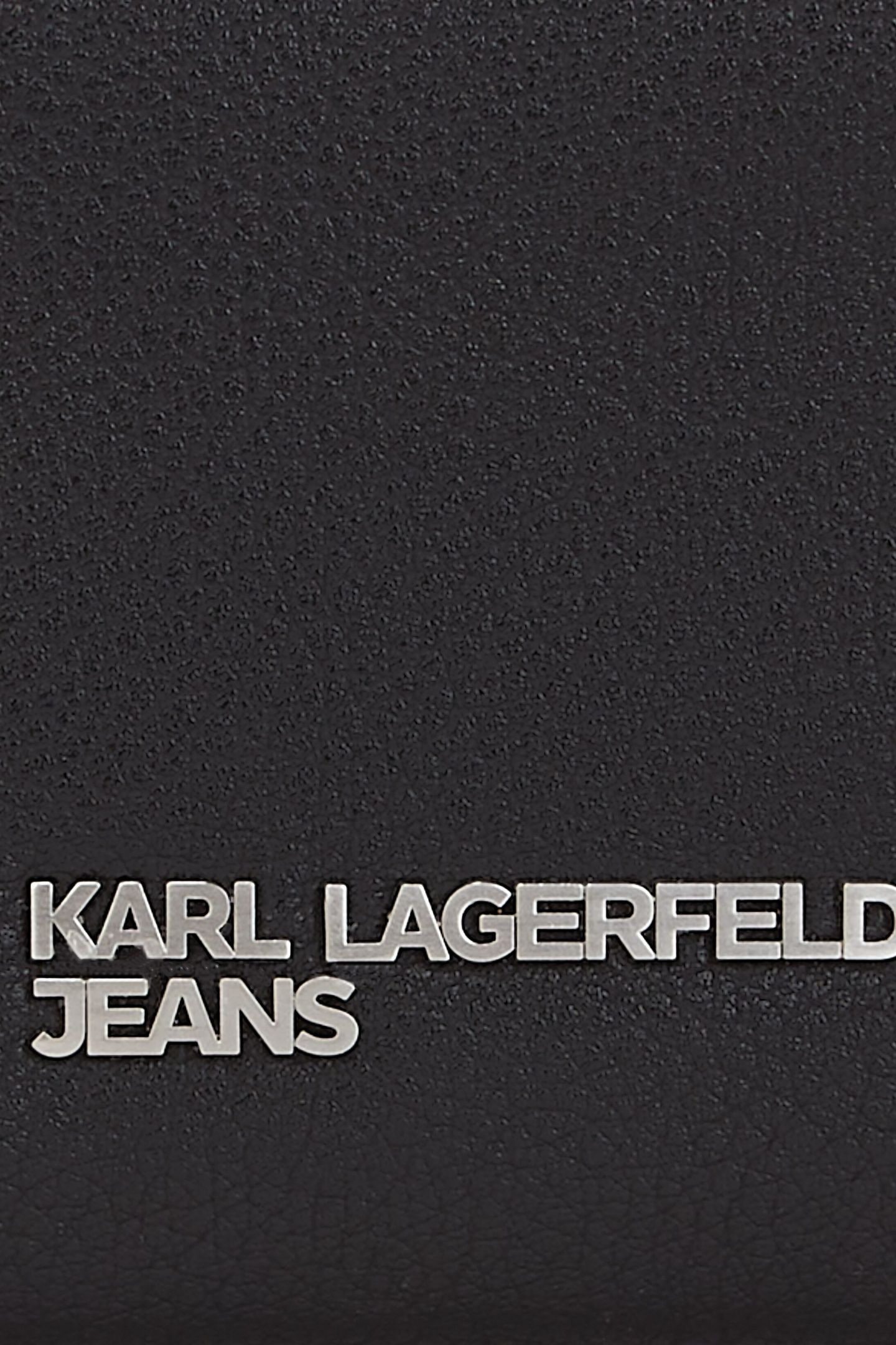 KLJ METAL LOGO BIFOLD W/ZIP BLACK 4