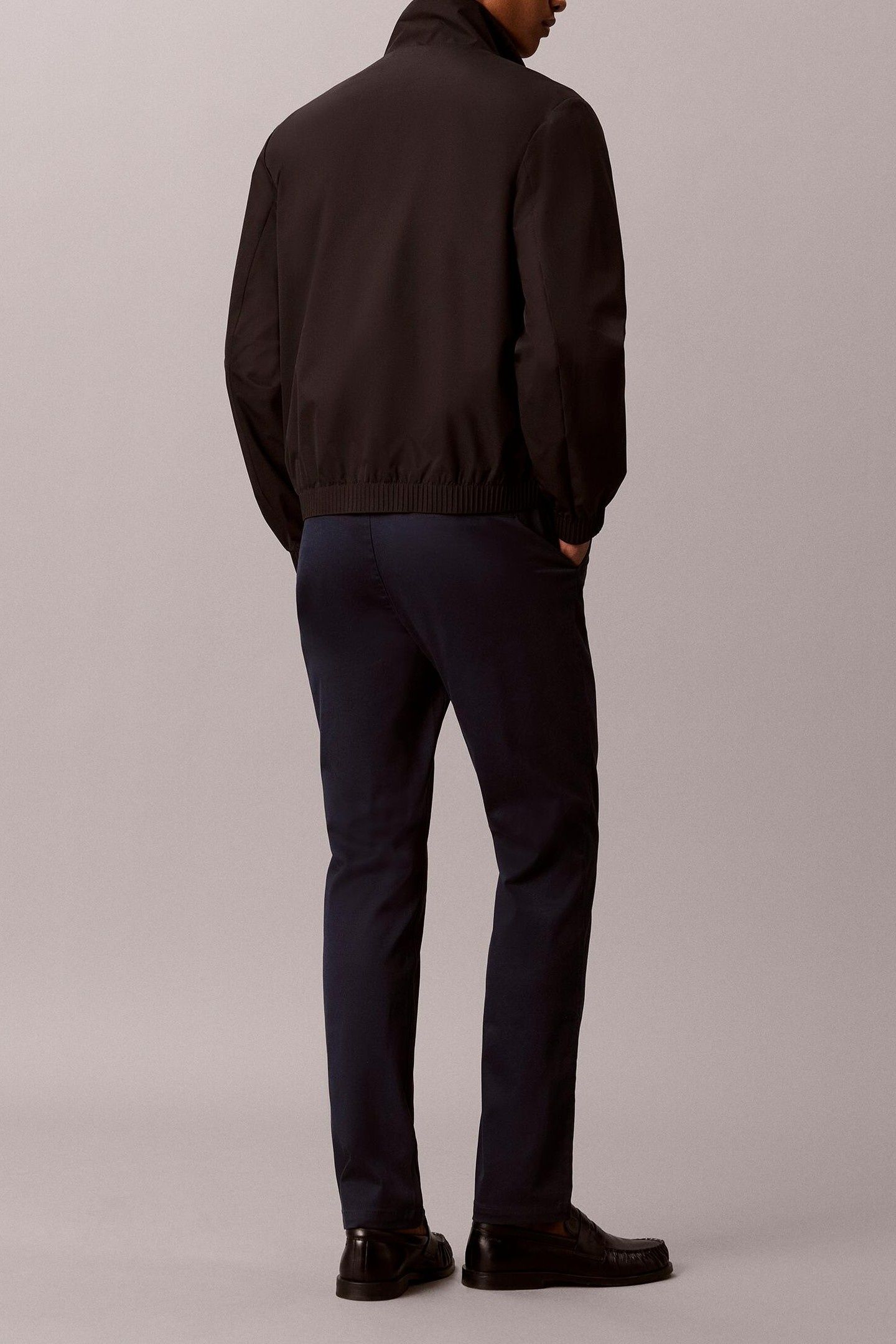 SLIM REFINED COTTON STRETCH DARK SAPPHIRE 4
