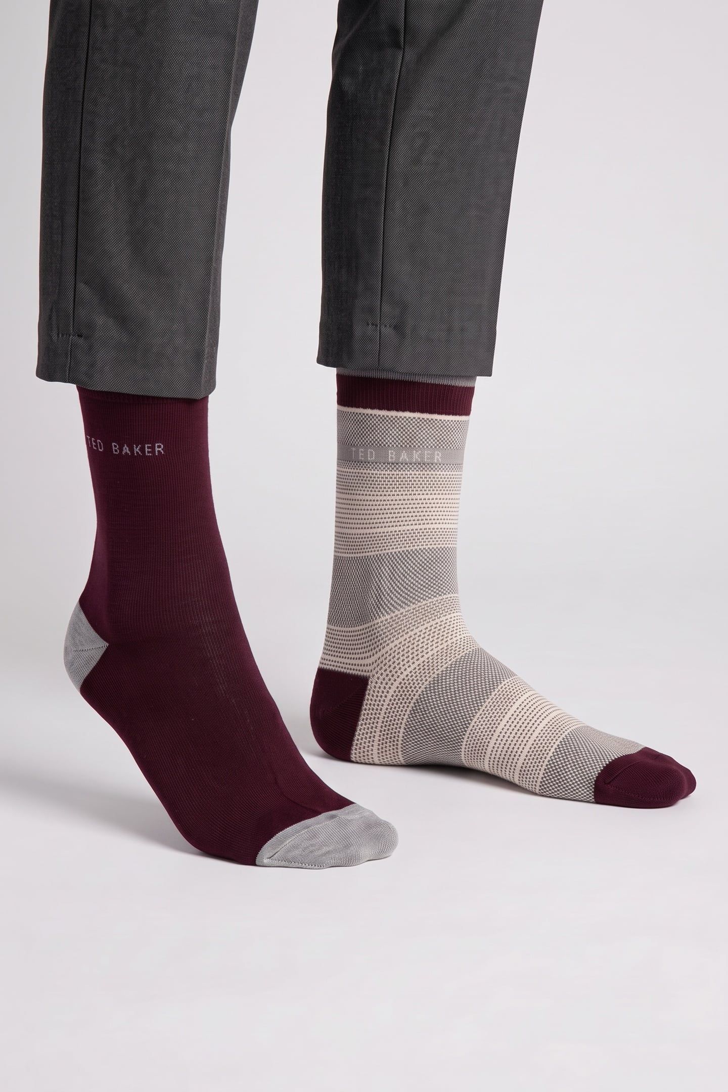 MIXEDG THREE PACK OF ANKLE SOCKS ASSORTED 1