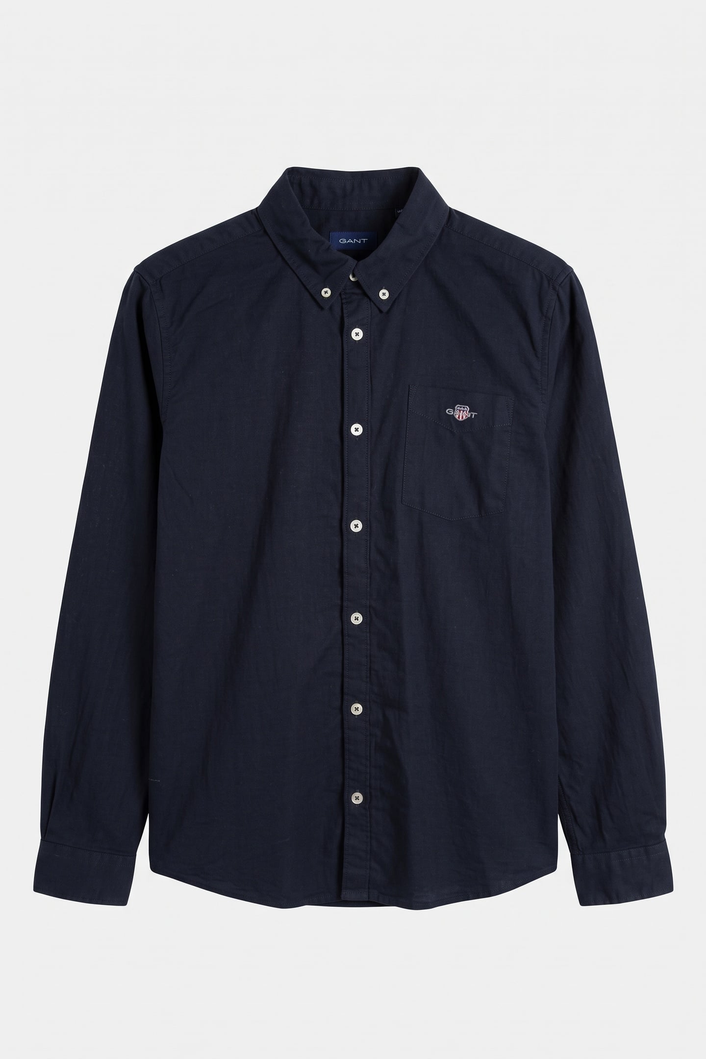 TEEN BOYS SHIELD LINEN BLEND SHIRT EVENING BLUE 2