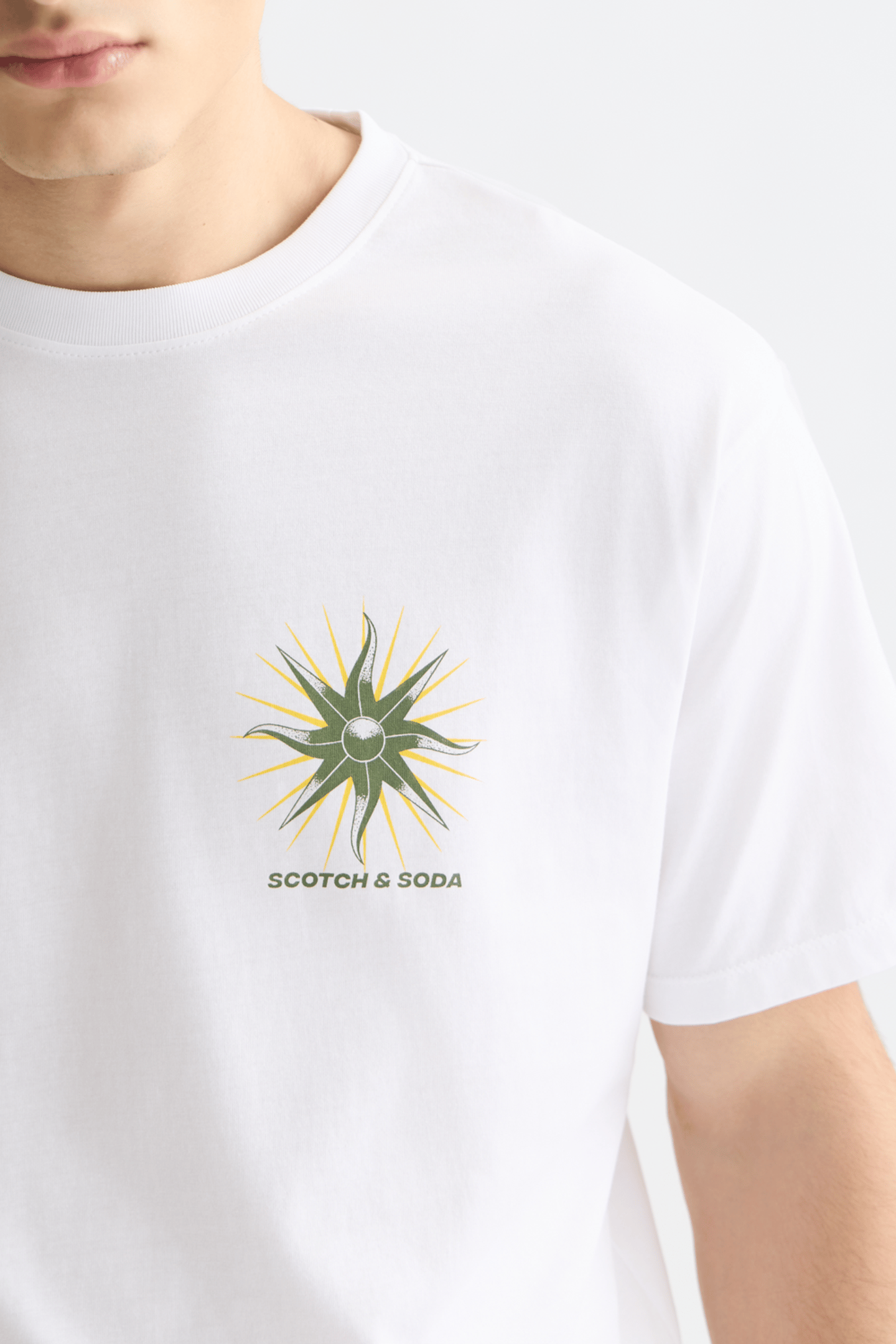 FRONT AND BACK ARTWORK RELAXEDFIT TSHIRT WHITE/PASTEL 6