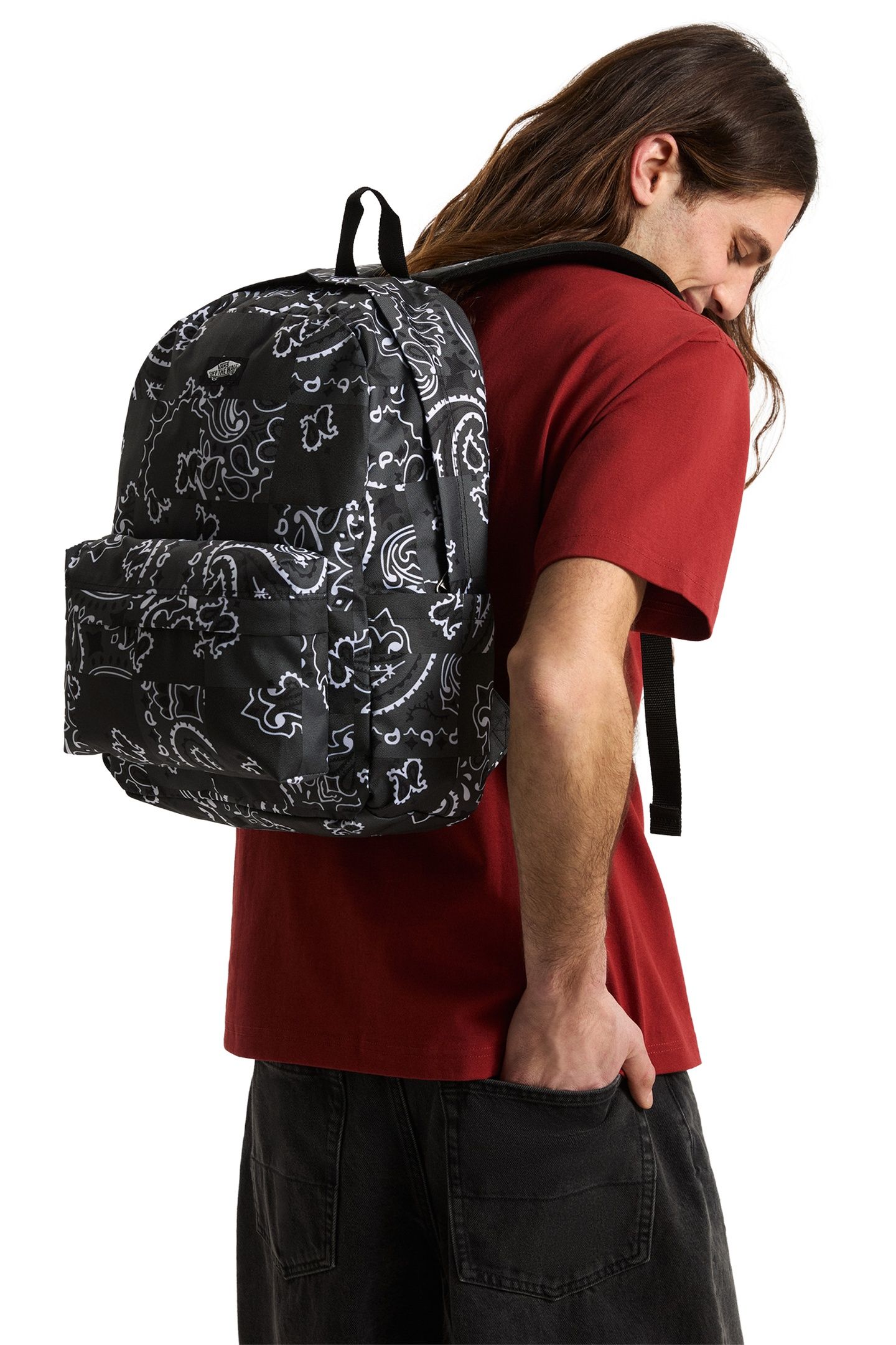 UNISEX OLD SKOOL BACKPACK PEWTER 5